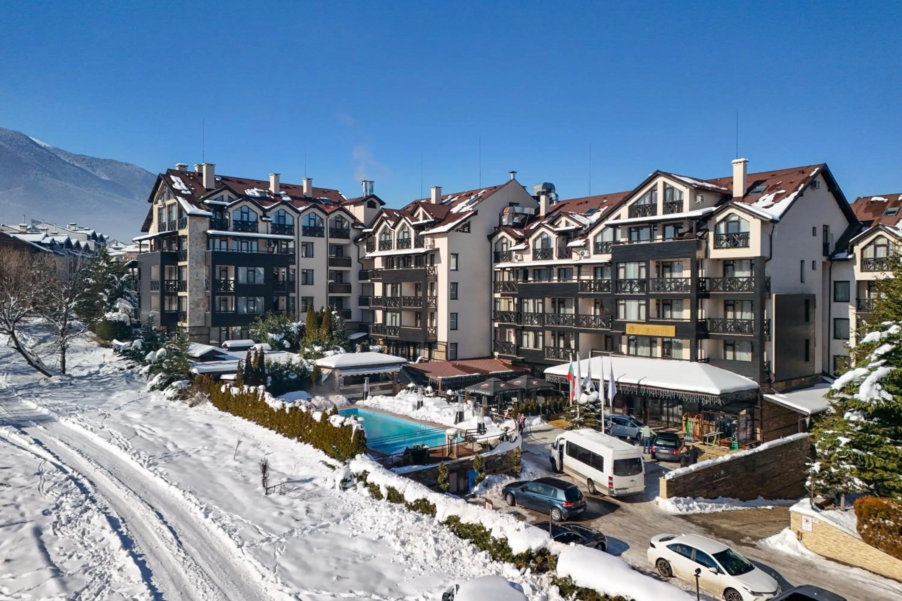 Property building in Premier Luxury Mountain Resort