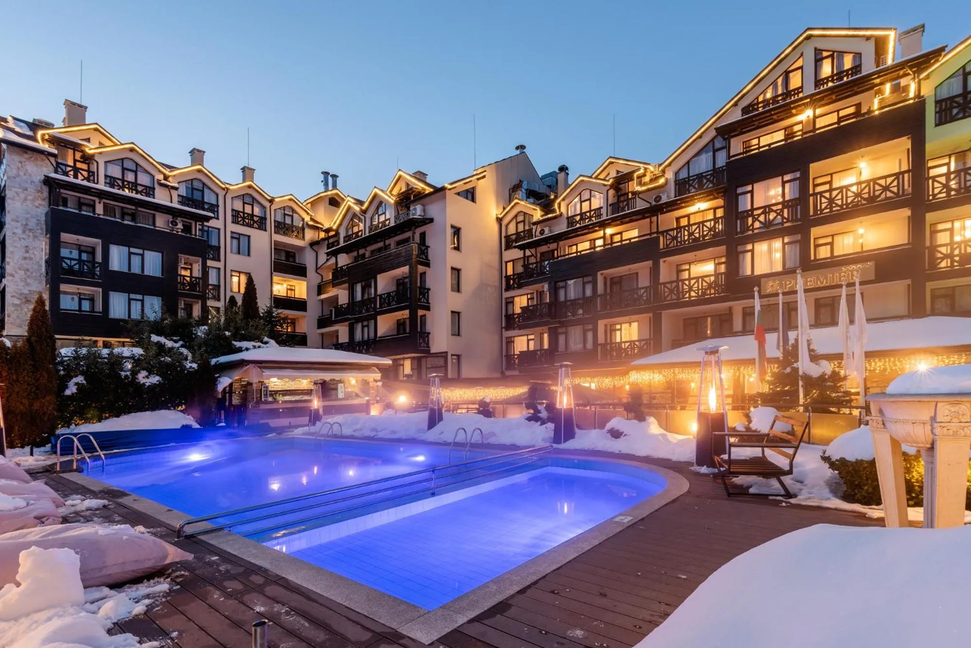 Property building in Premier Luxury Mountain Resort