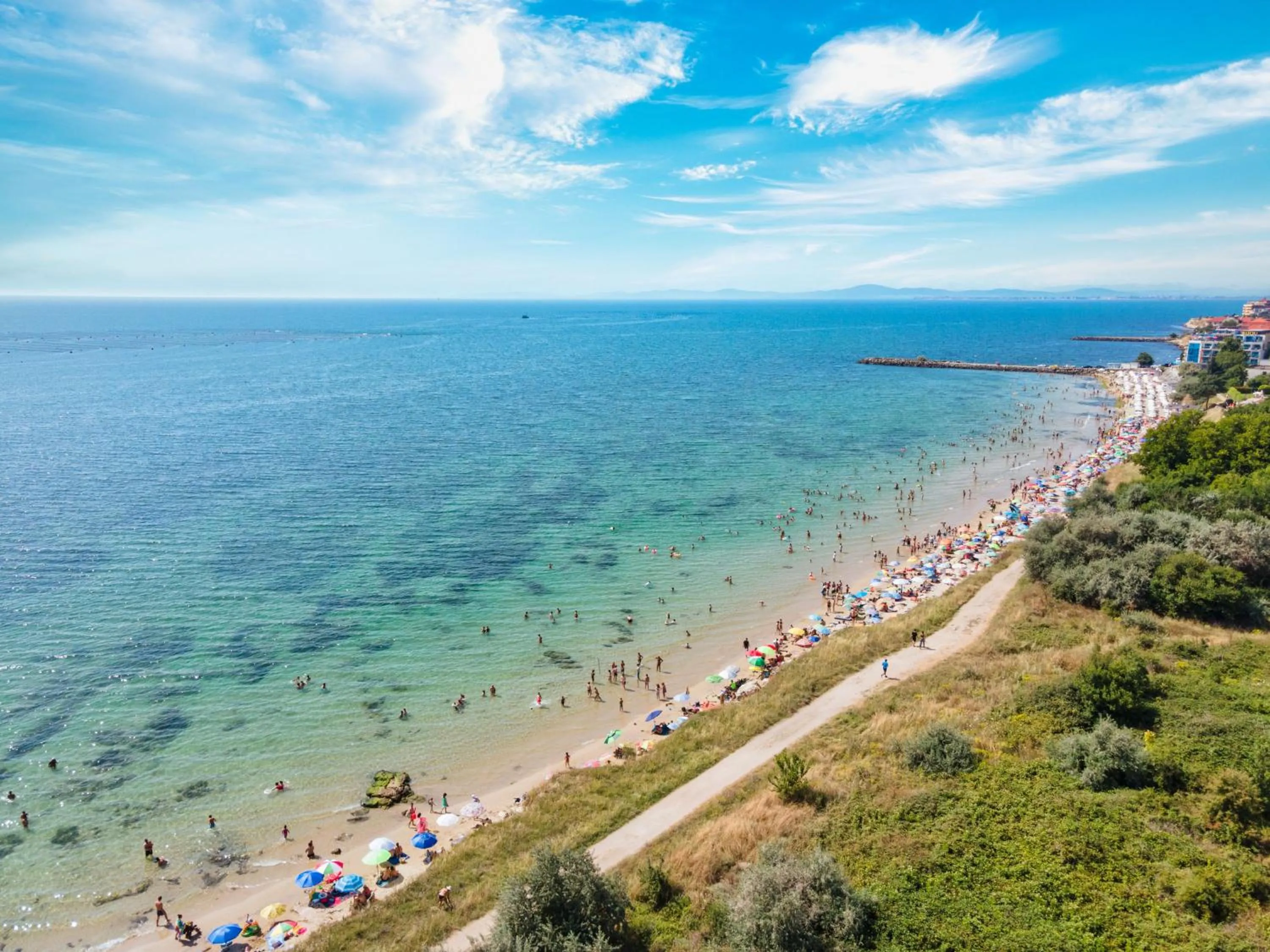 Bird's eye view in Riviera Fort Beach Apartments