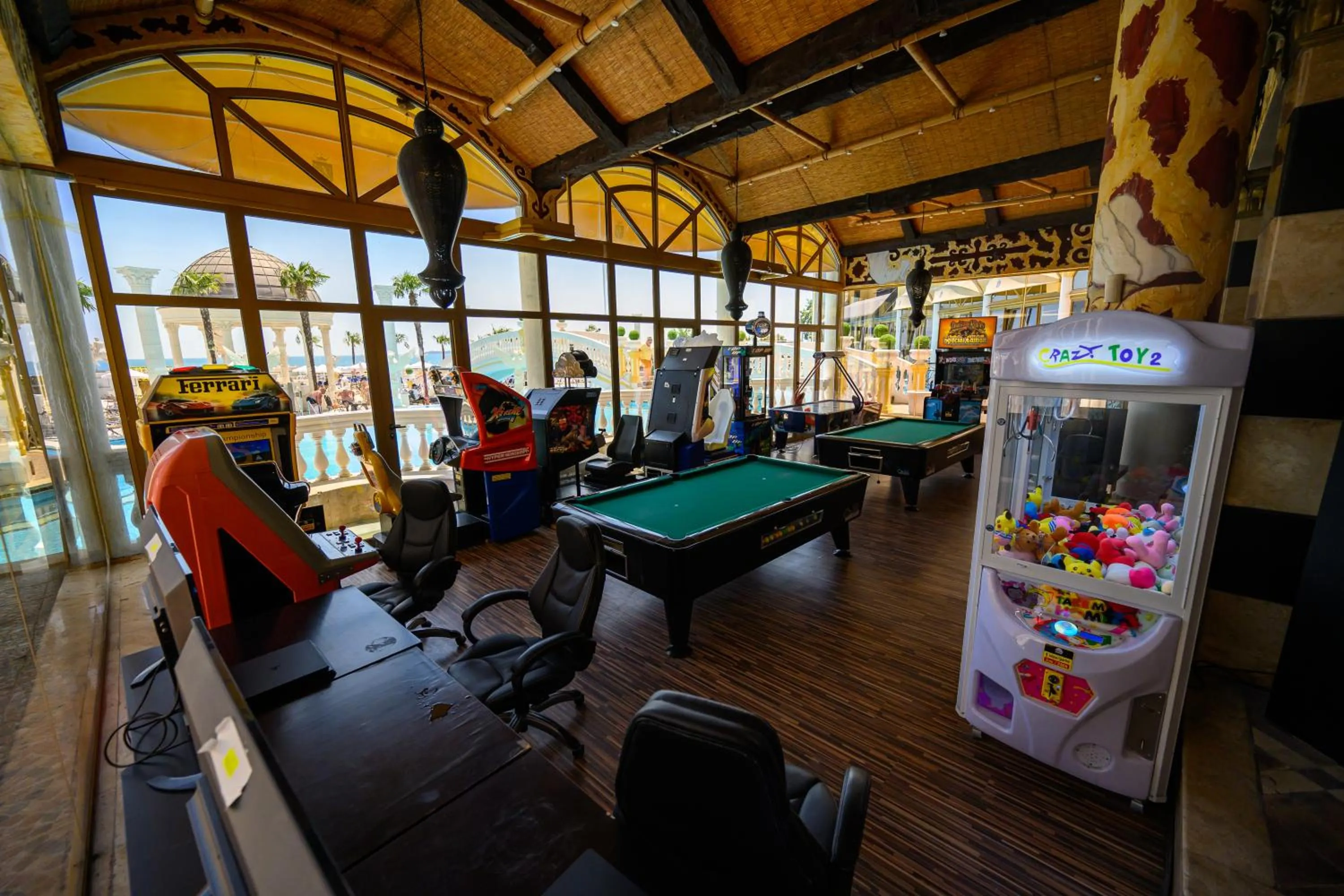 Game Room in Imperial Palace Hotel