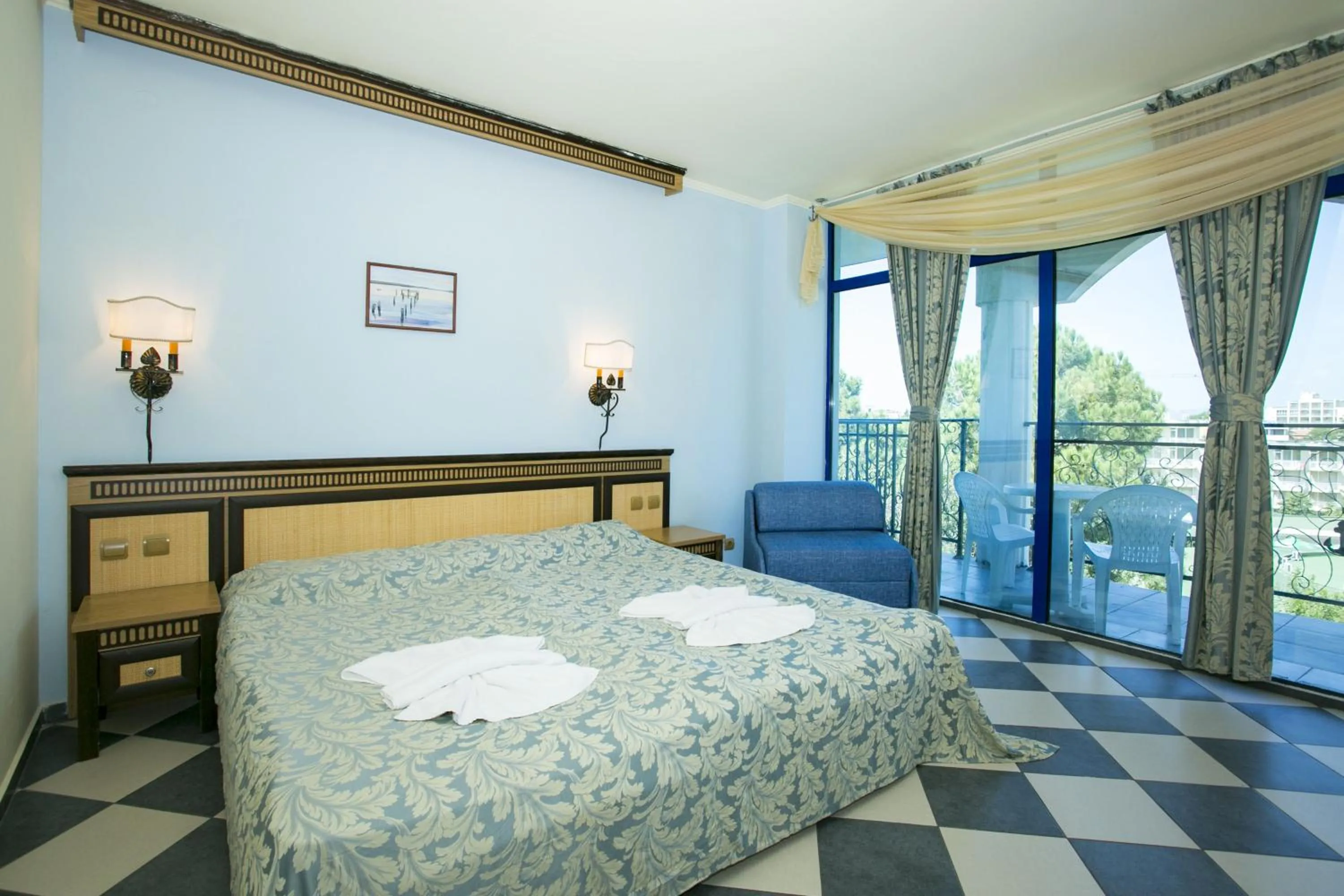 Balcony/Terrace in Chaika Beach Resort