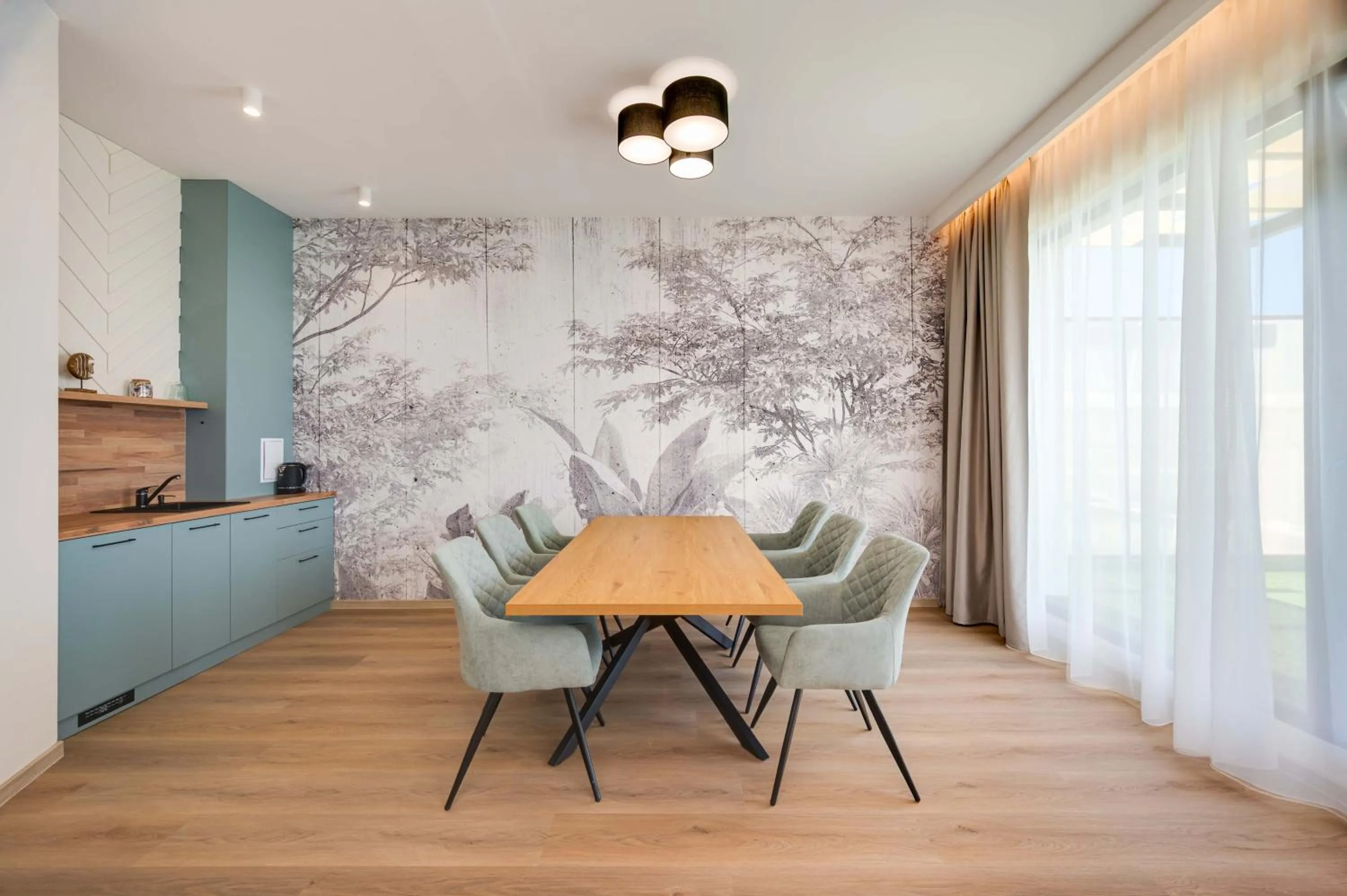 Kitchen or kitchenette in Topola Skies Resort & Aquapark