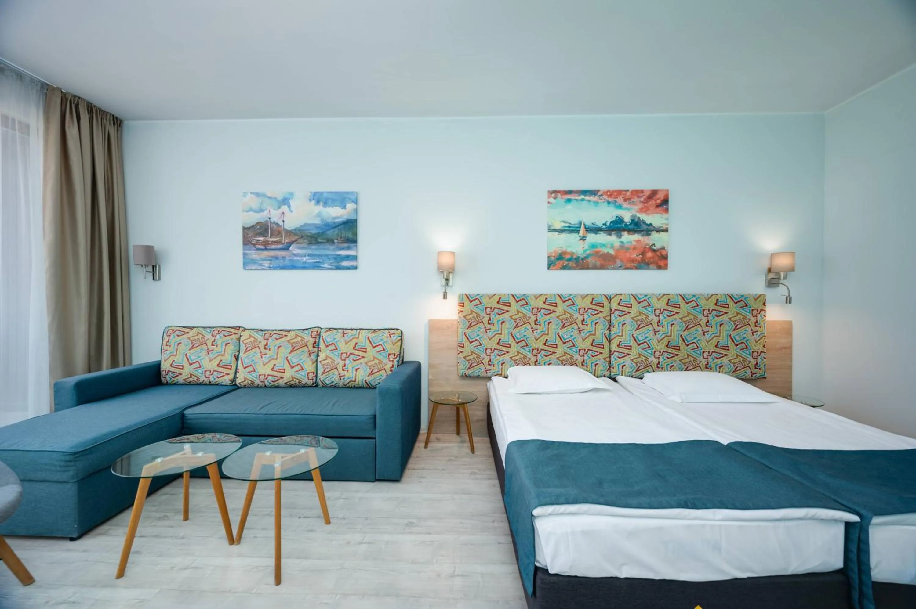 Bed in Topola Skies Resort & Aquapark