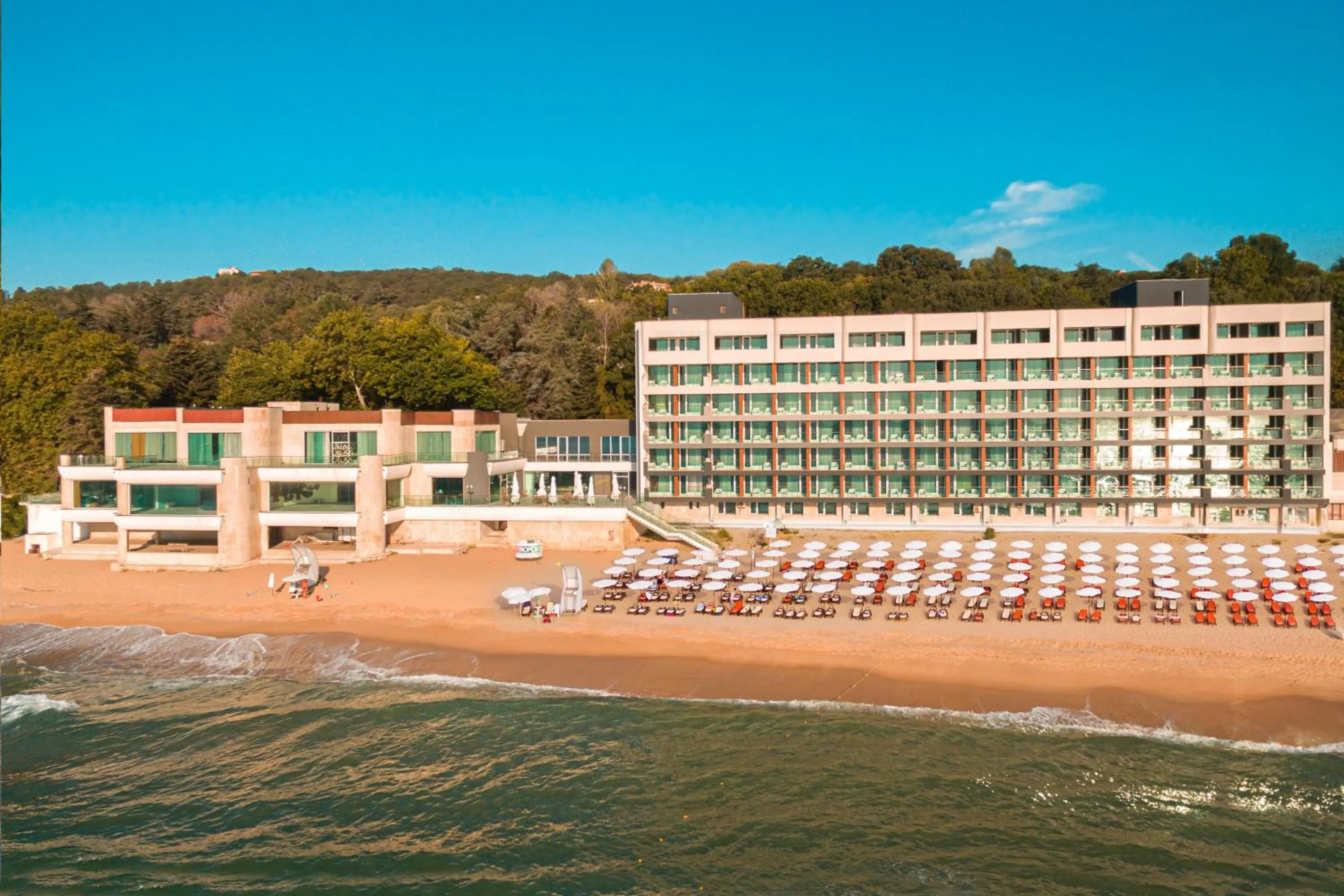 Property building in Marina Hotel, Sunny Day