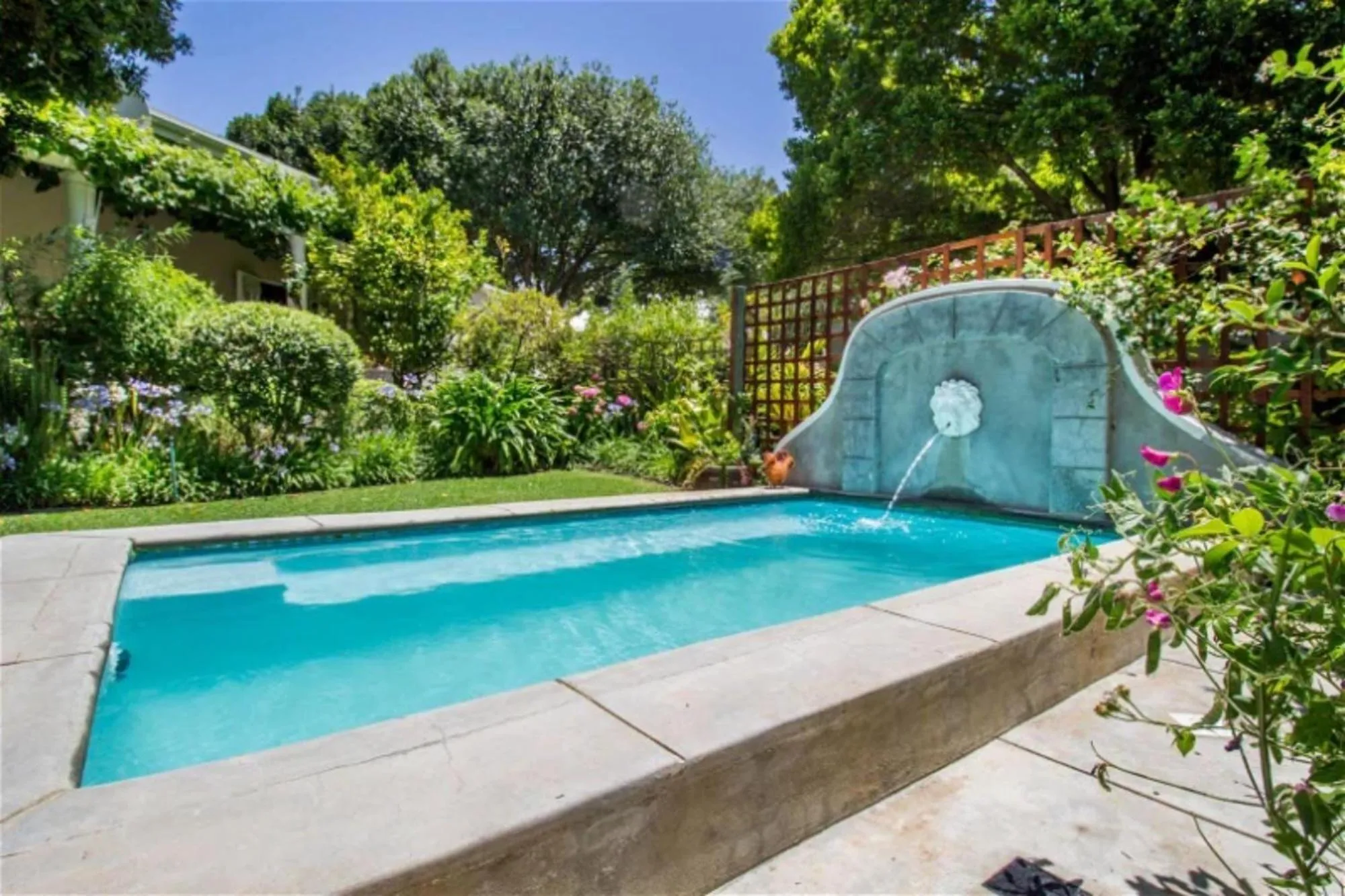 Garden in Montagu Vines Guesthouse