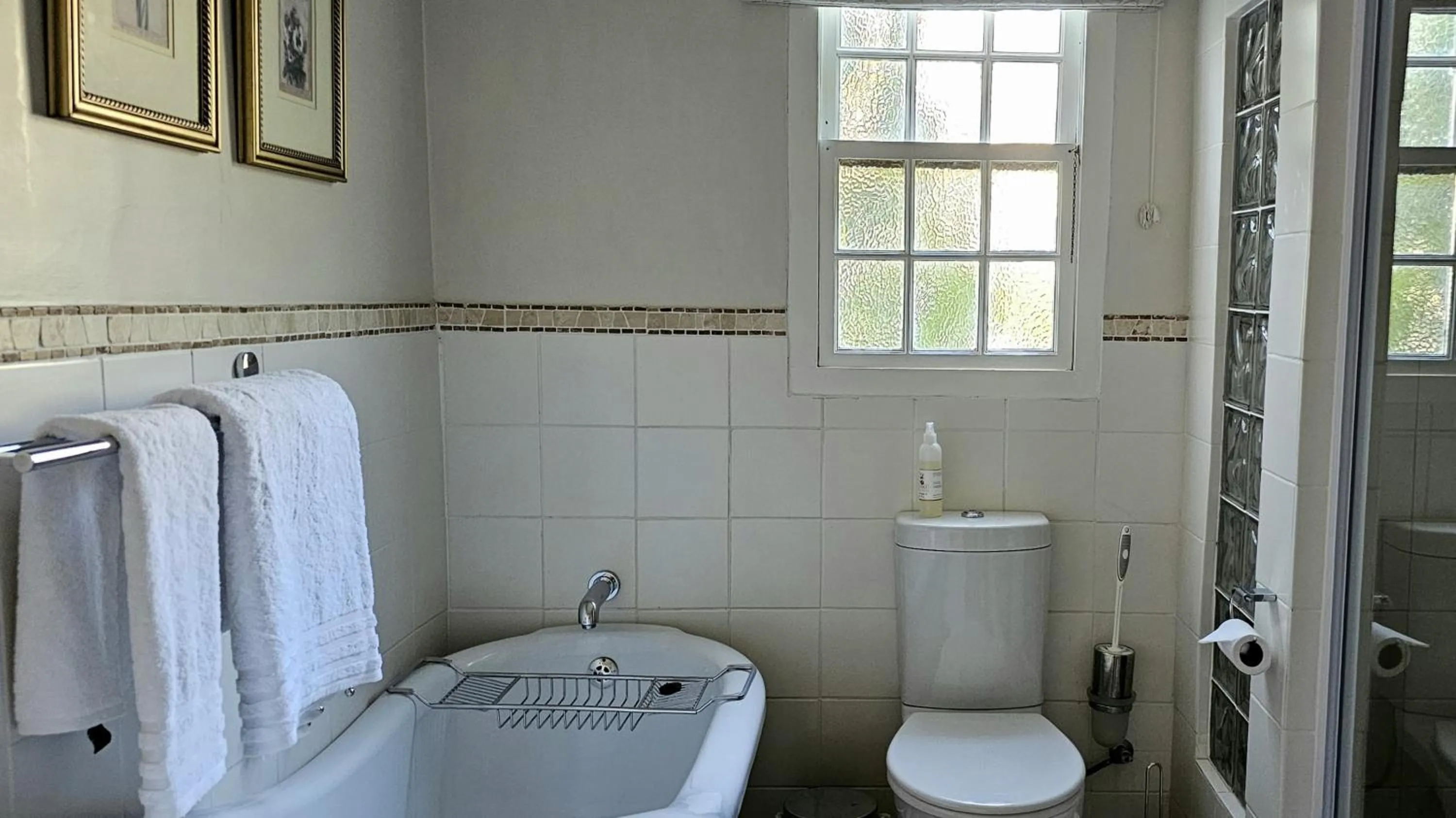 Shower in Montagu Vines Guesthouse