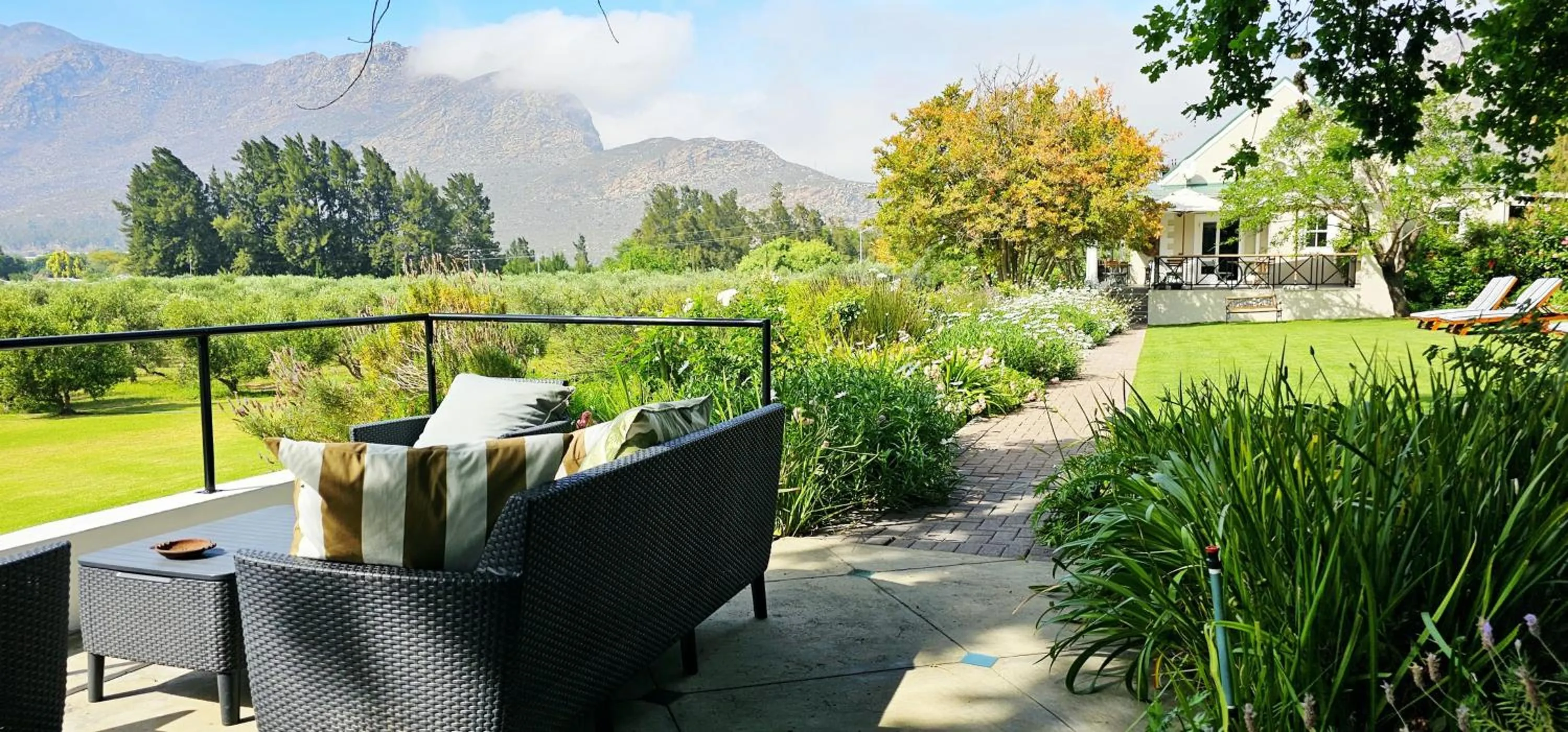 Garden in Montagu Vines Guesthouse