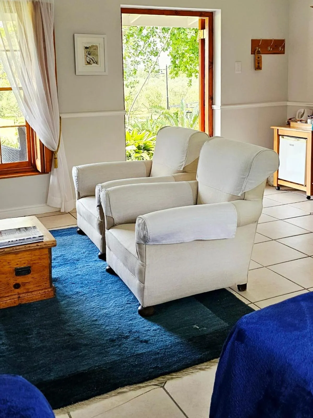 Seating area in Montagu Vines Guesthouse