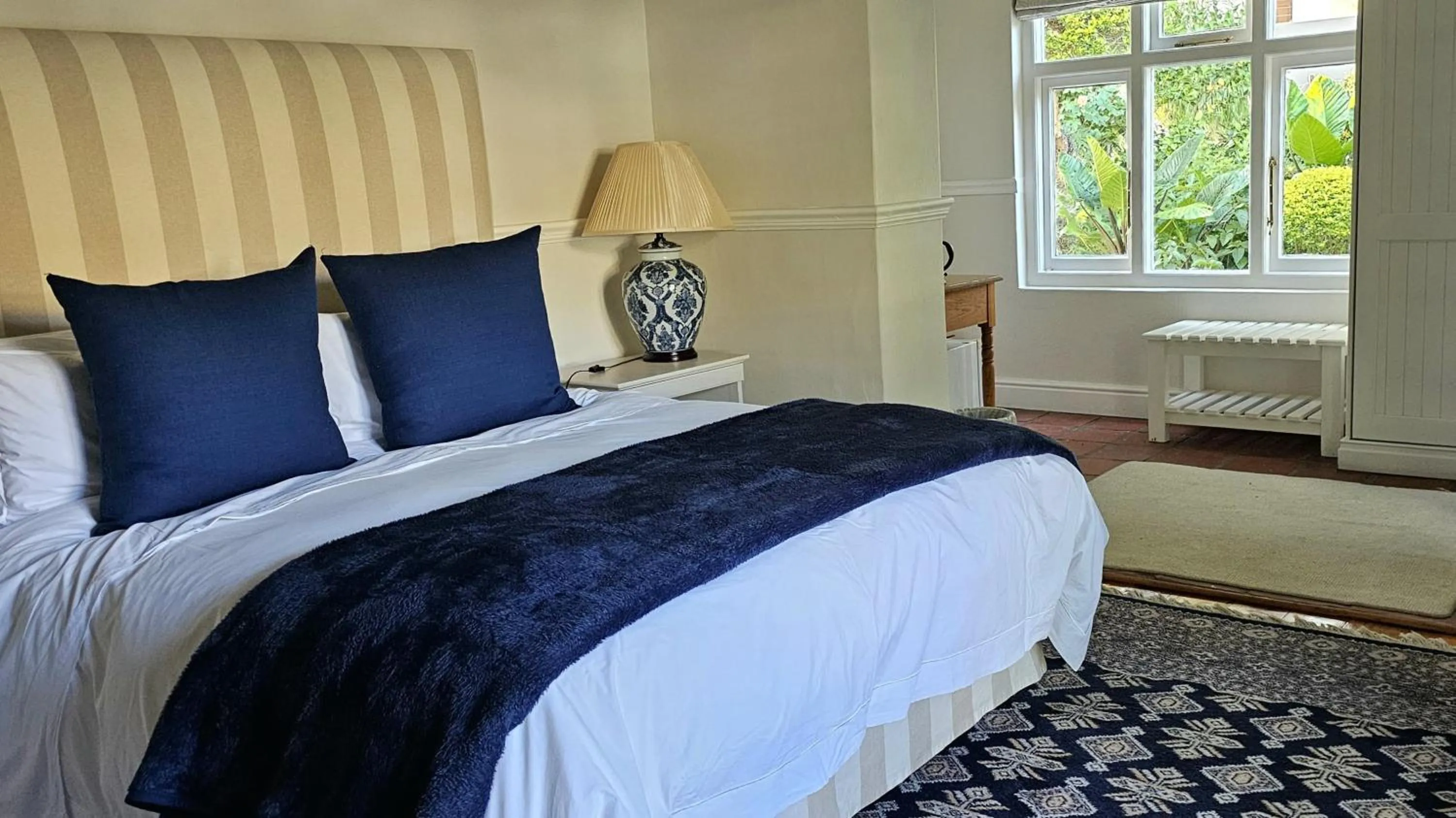 Bed in Montagu Vines Guesthouse