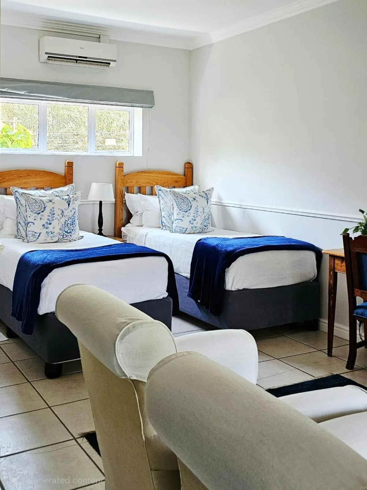 Bed in Montagu Vines Guesthouse