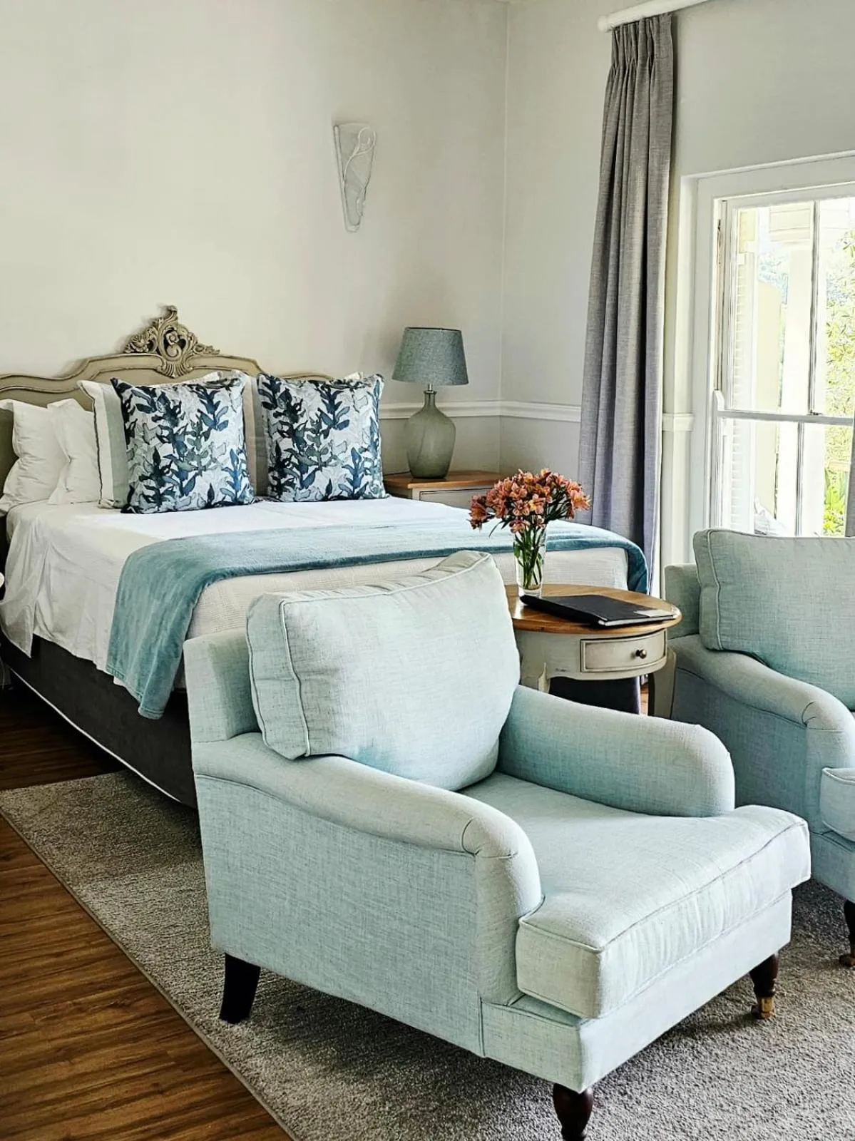 Bed in Montagu Vines Guesthouse