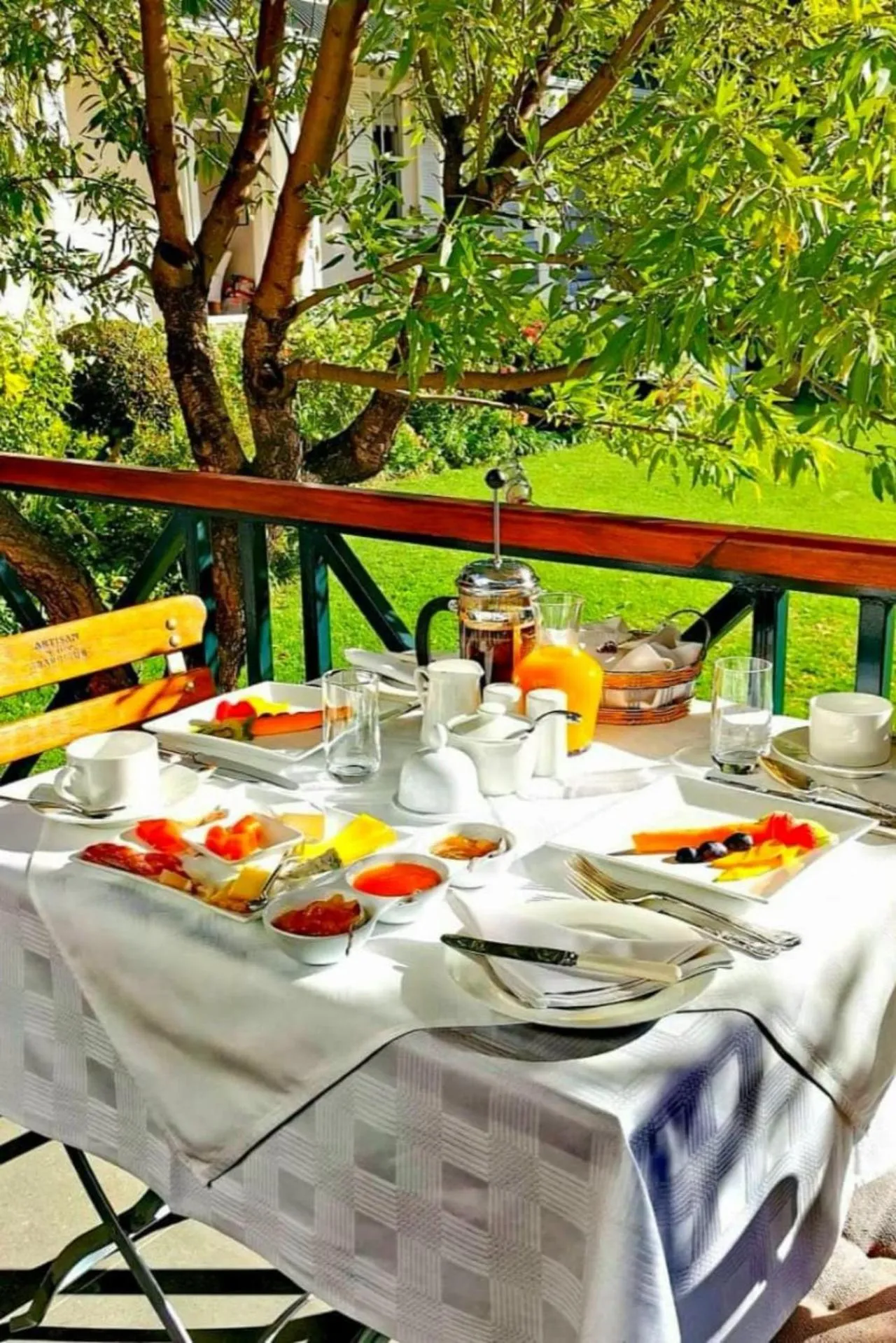 Balcony/Terrace in Montagu Vines Guesthouse