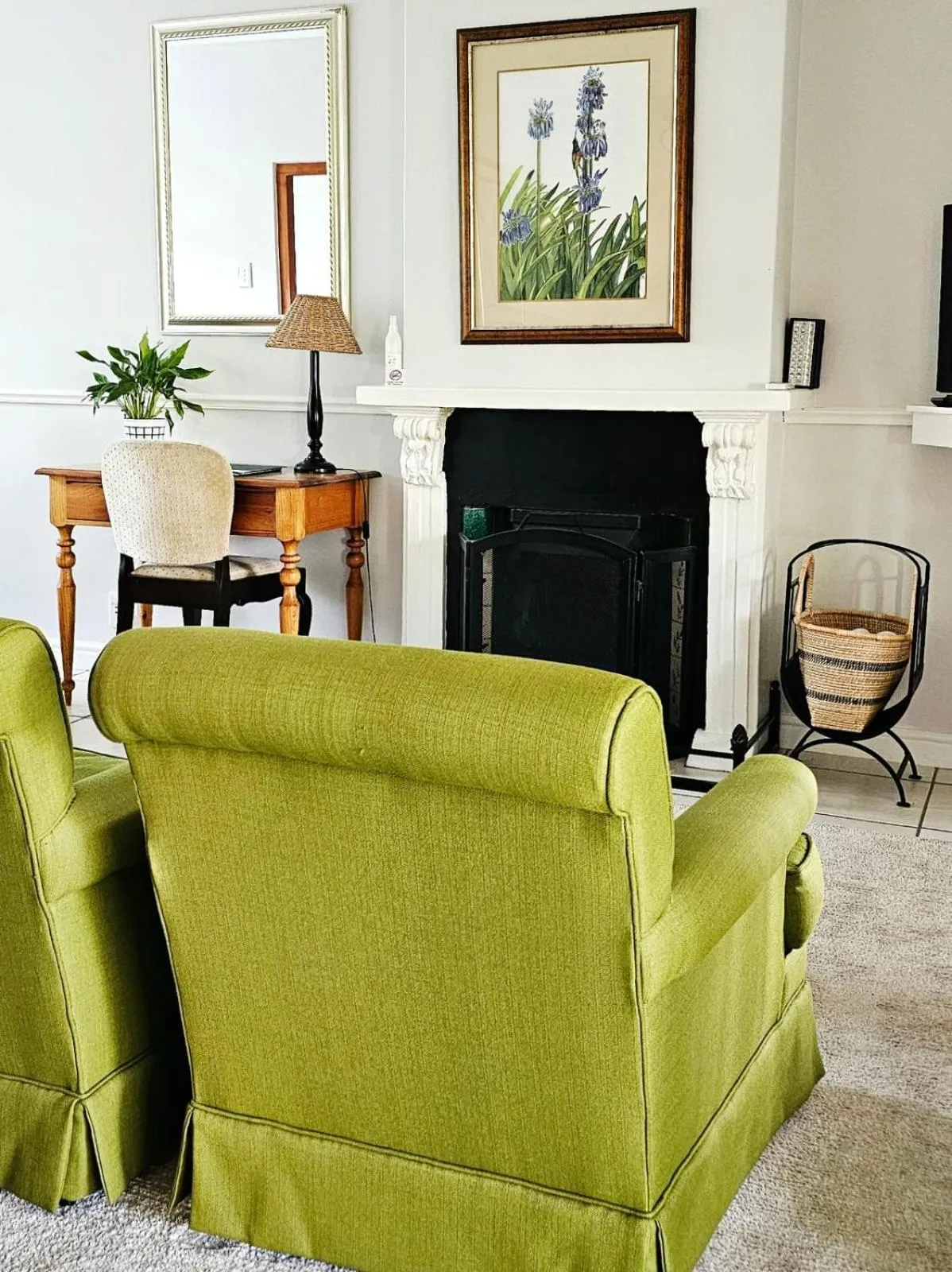 Seating area in Montagu Vines Guesthouse