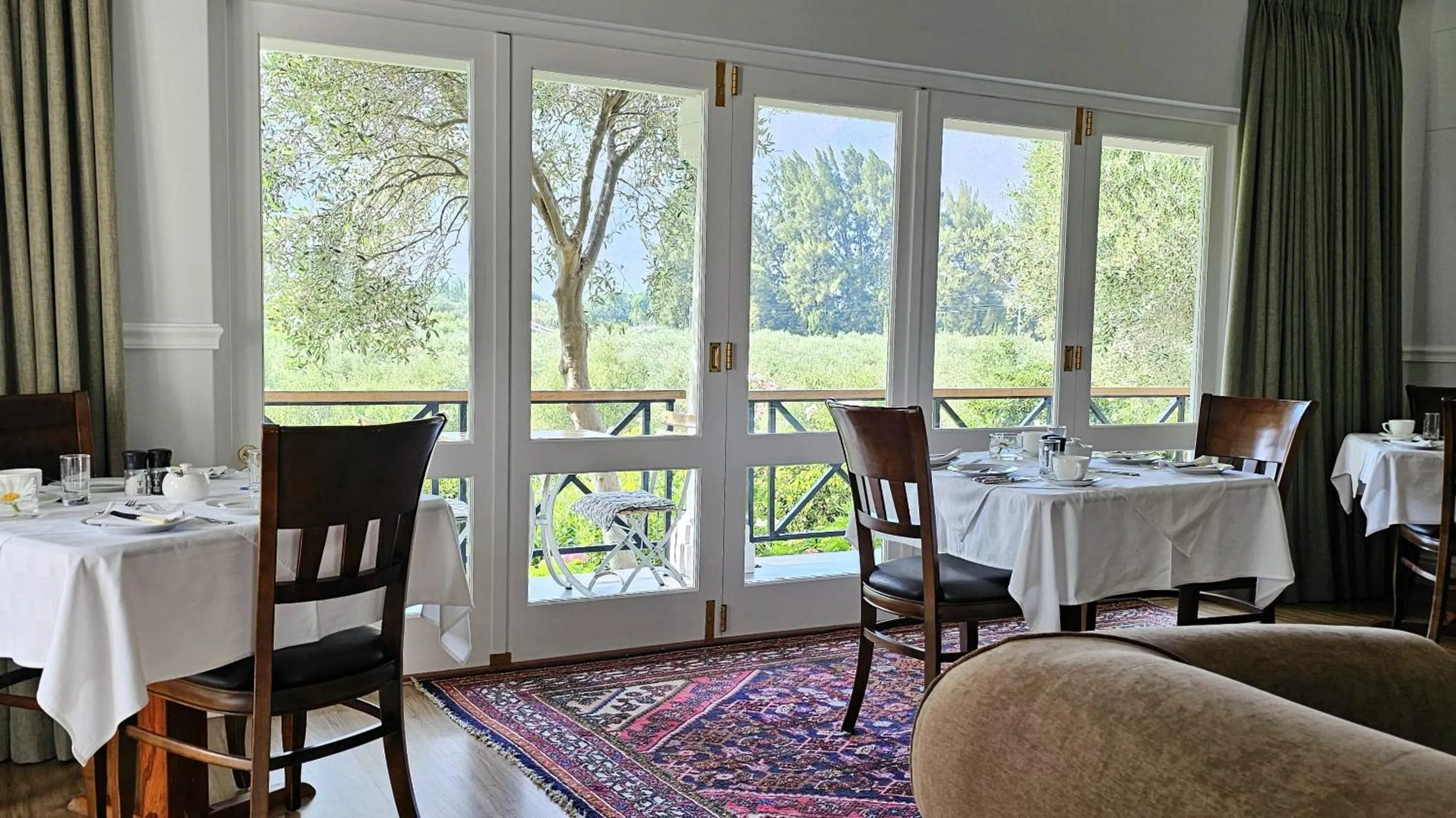 Garden view in Montagu Vines Guesthouse