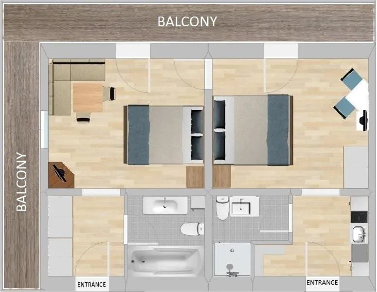 Photo of the whole room in Kühlerhof