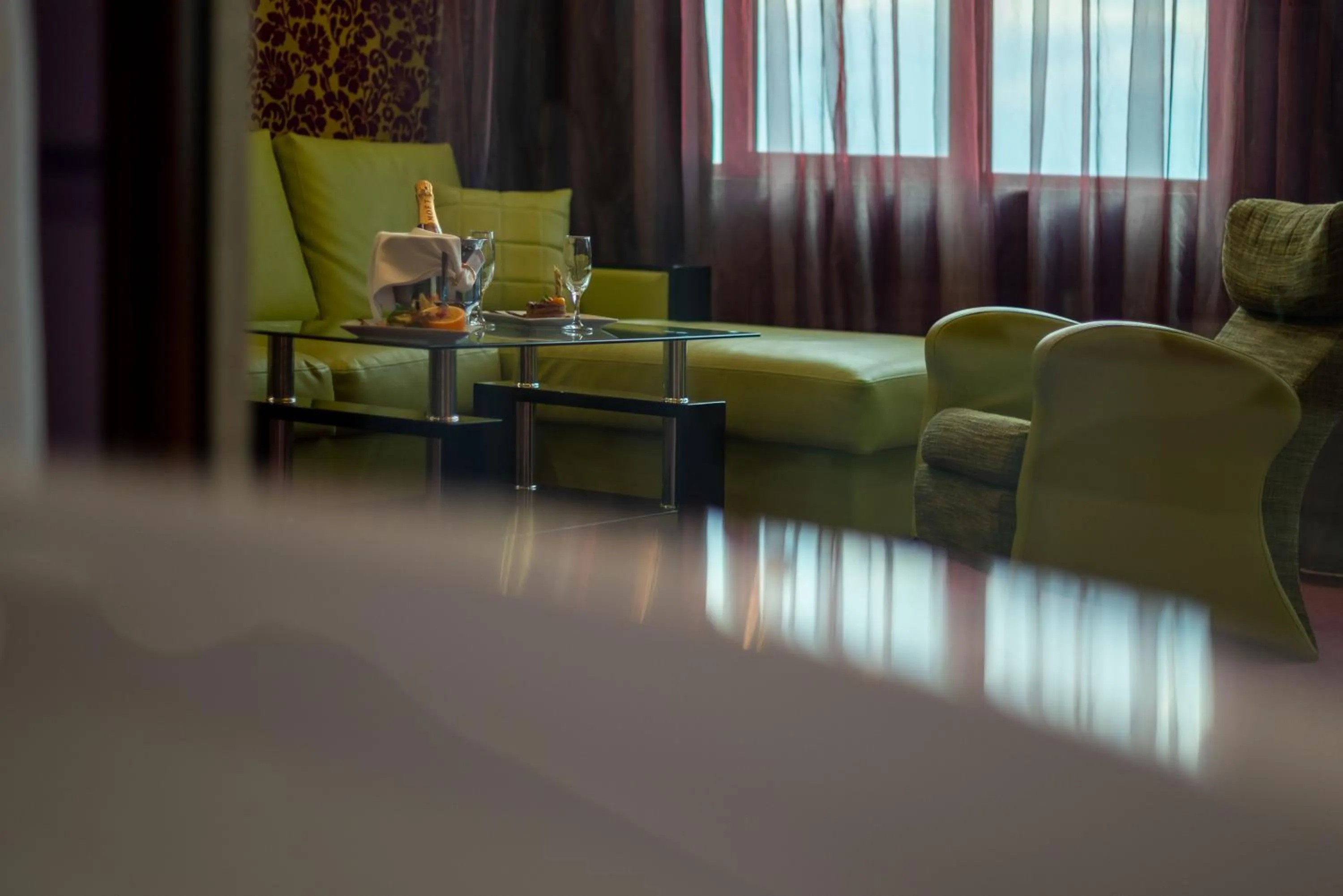 Living room in Hotel Leipzig