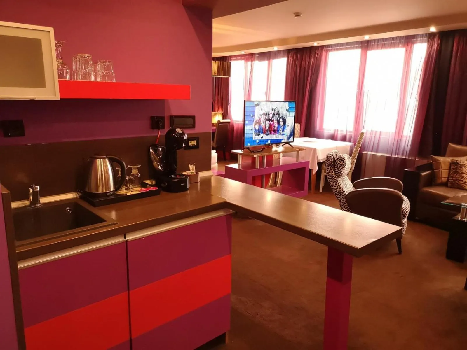 Coffee/tea facilities in Hotel Leipzig