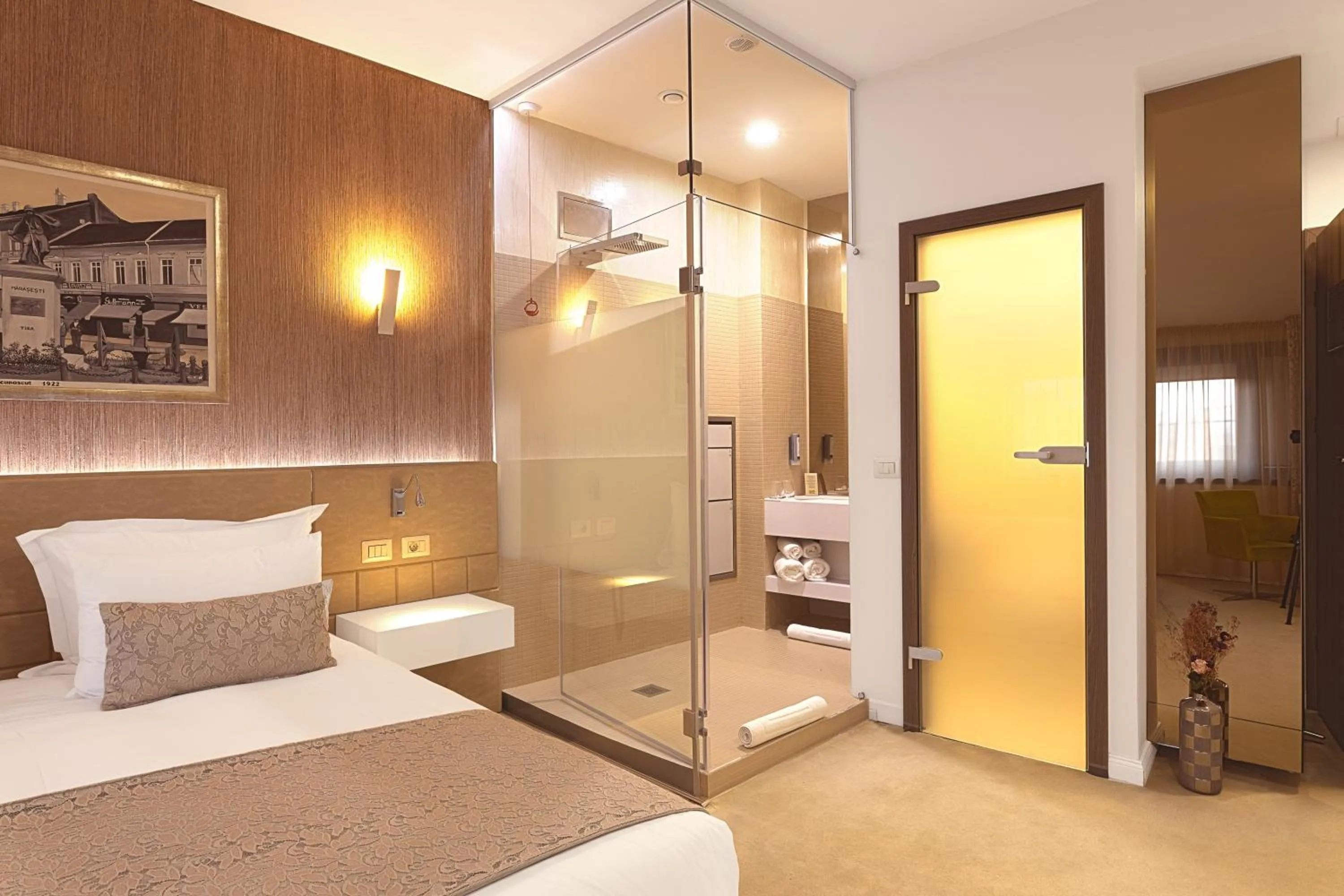 Bed in Hotel Vila Class