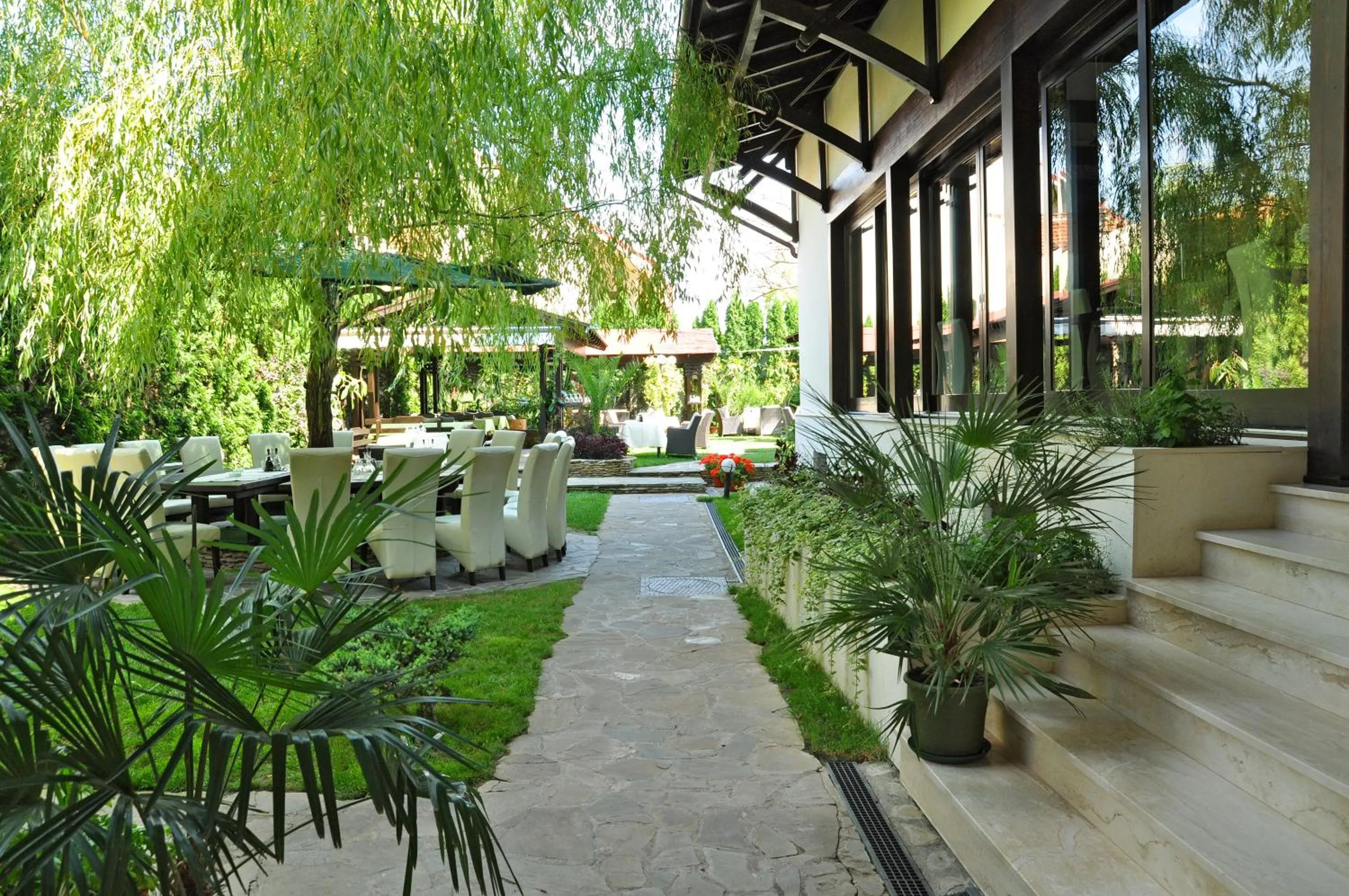 Garden in Hotel Vila Class