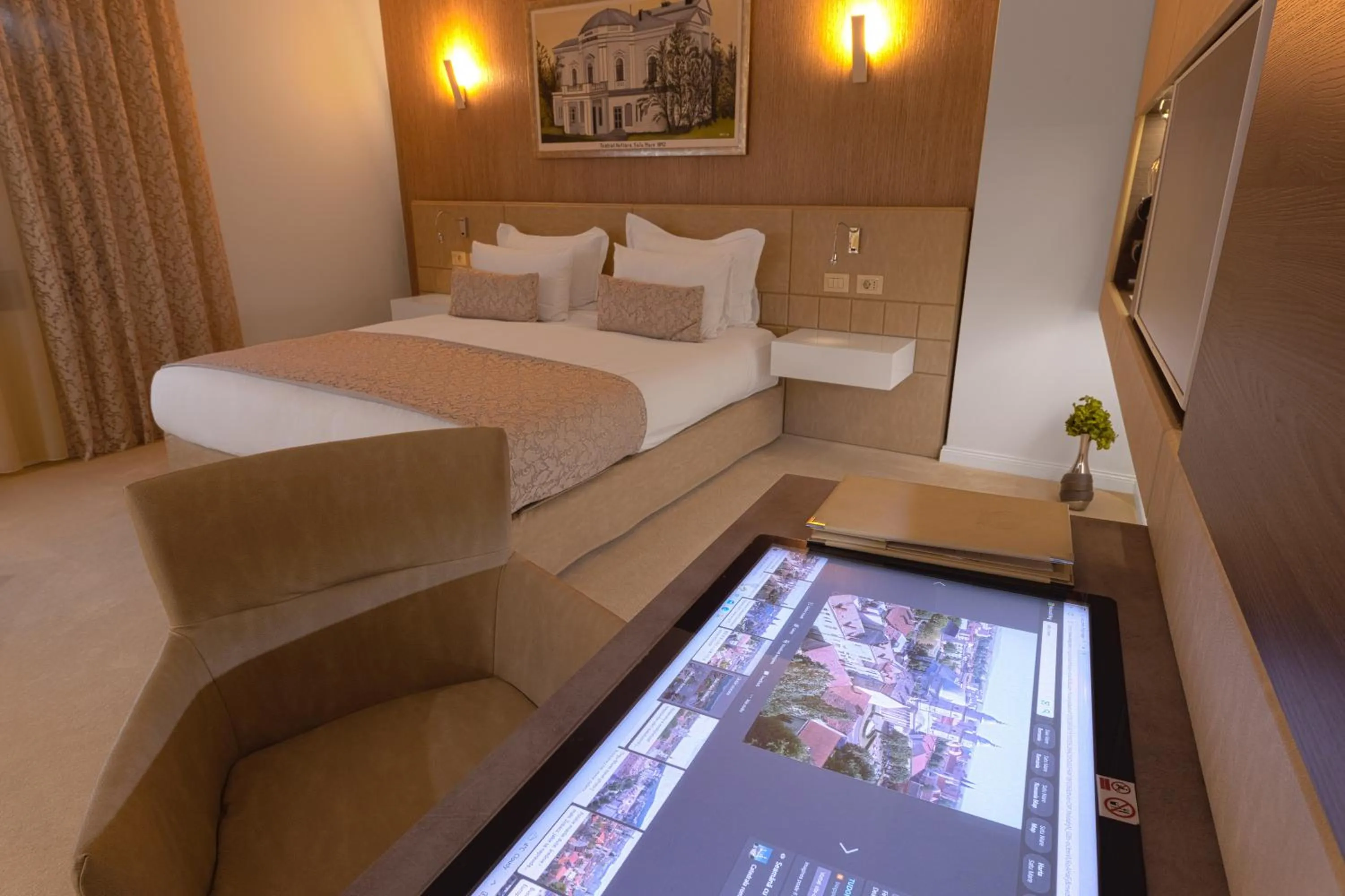 TV and multimedia, Bed in Hotel Vila Class