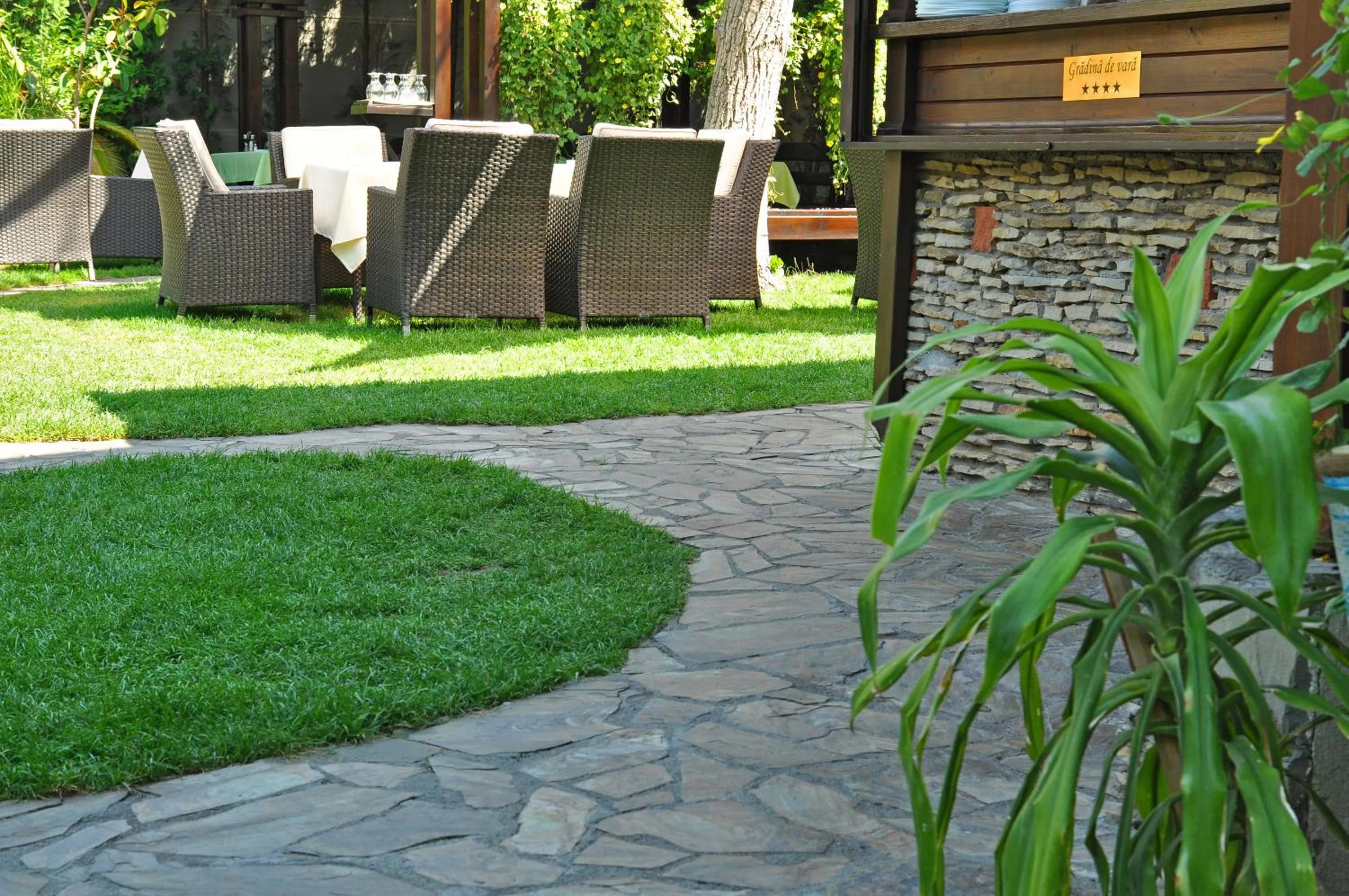 Garden in Hotel Vila Class