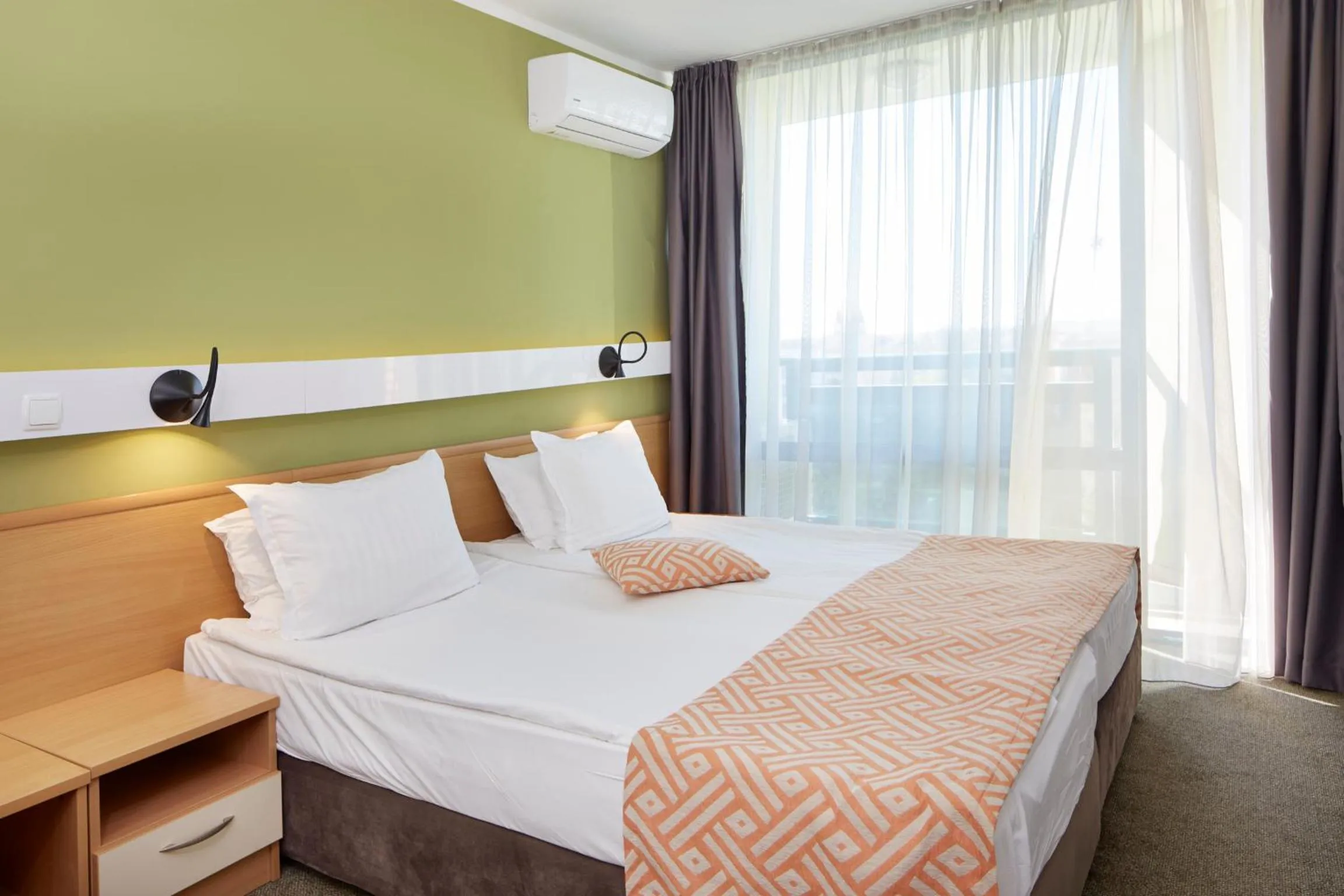 Bed in Hotel Aktinia - All Inclusive