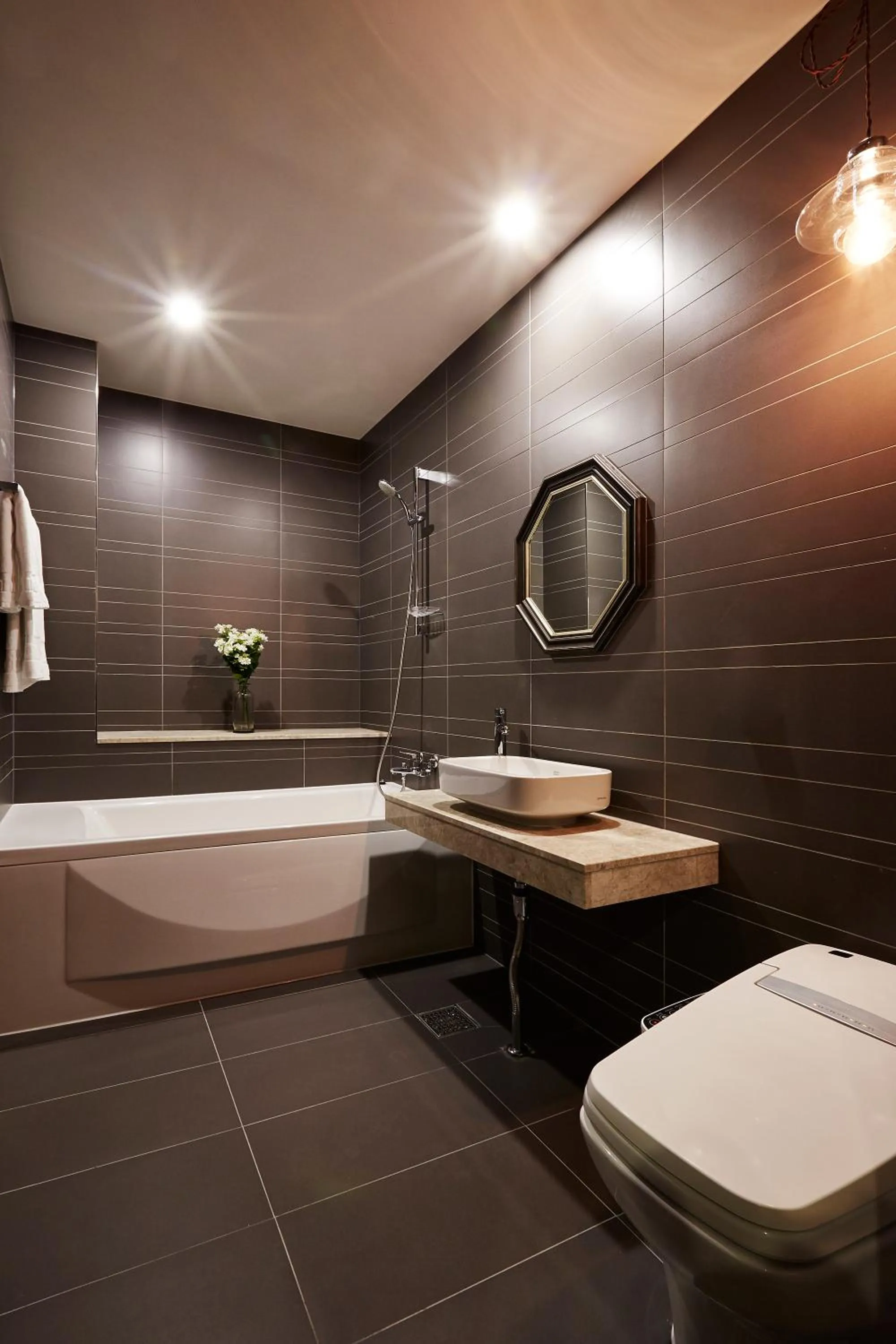 Toilet in Urban Island Hotel Jeju