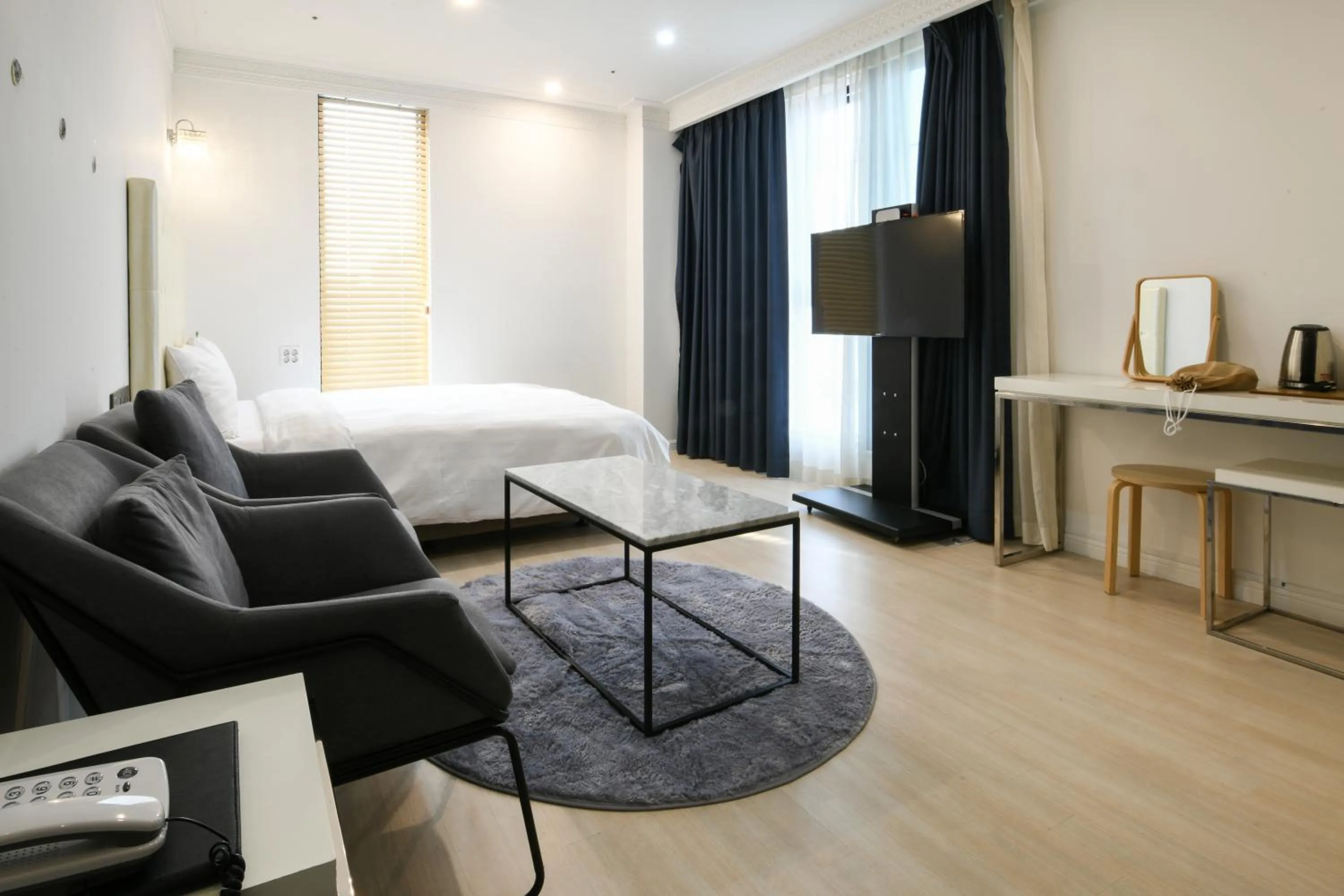 Bedroom in Urban Island Hotel Jeju