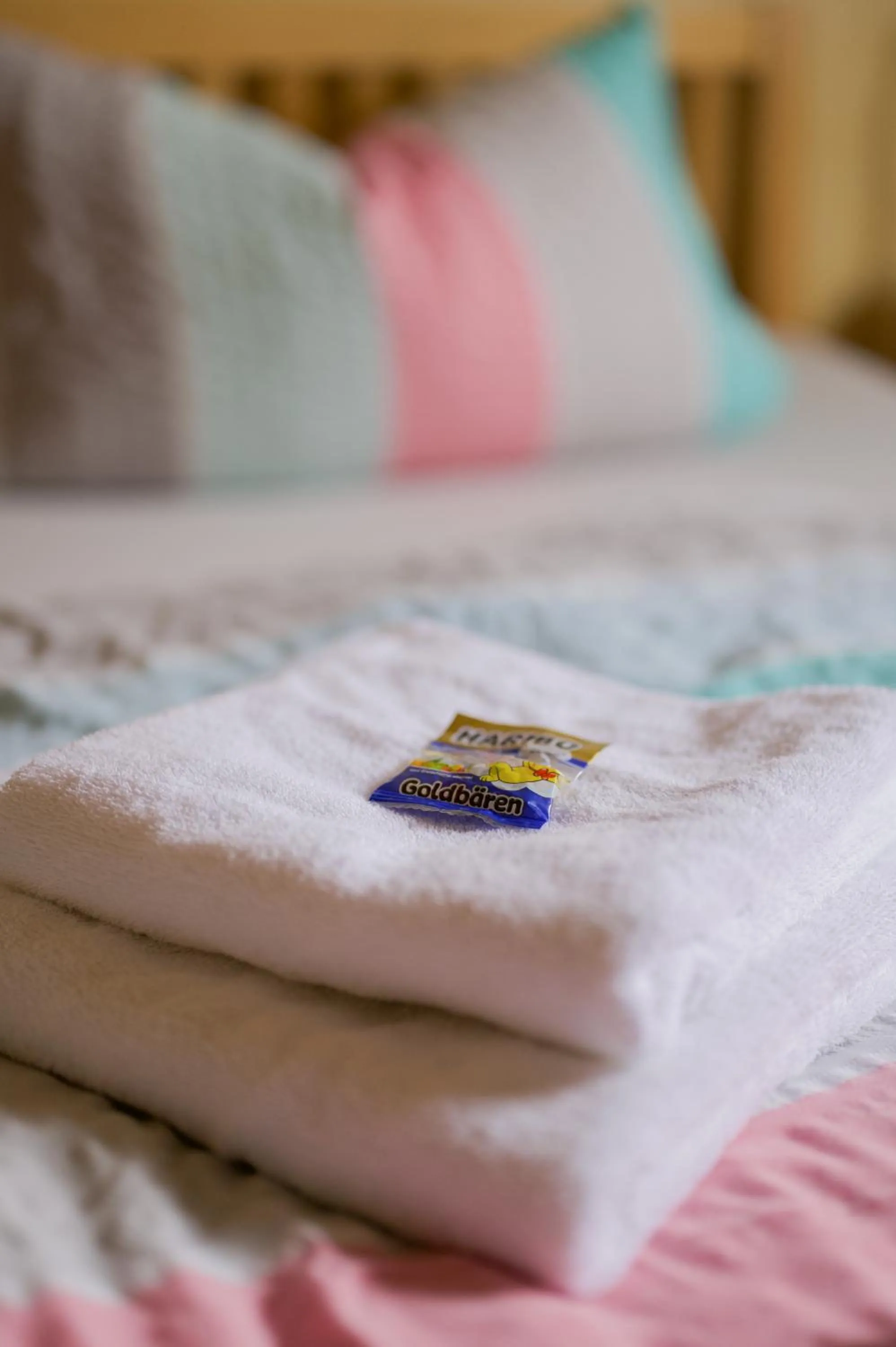 Bed in Hotel Restaurant Biesenbach