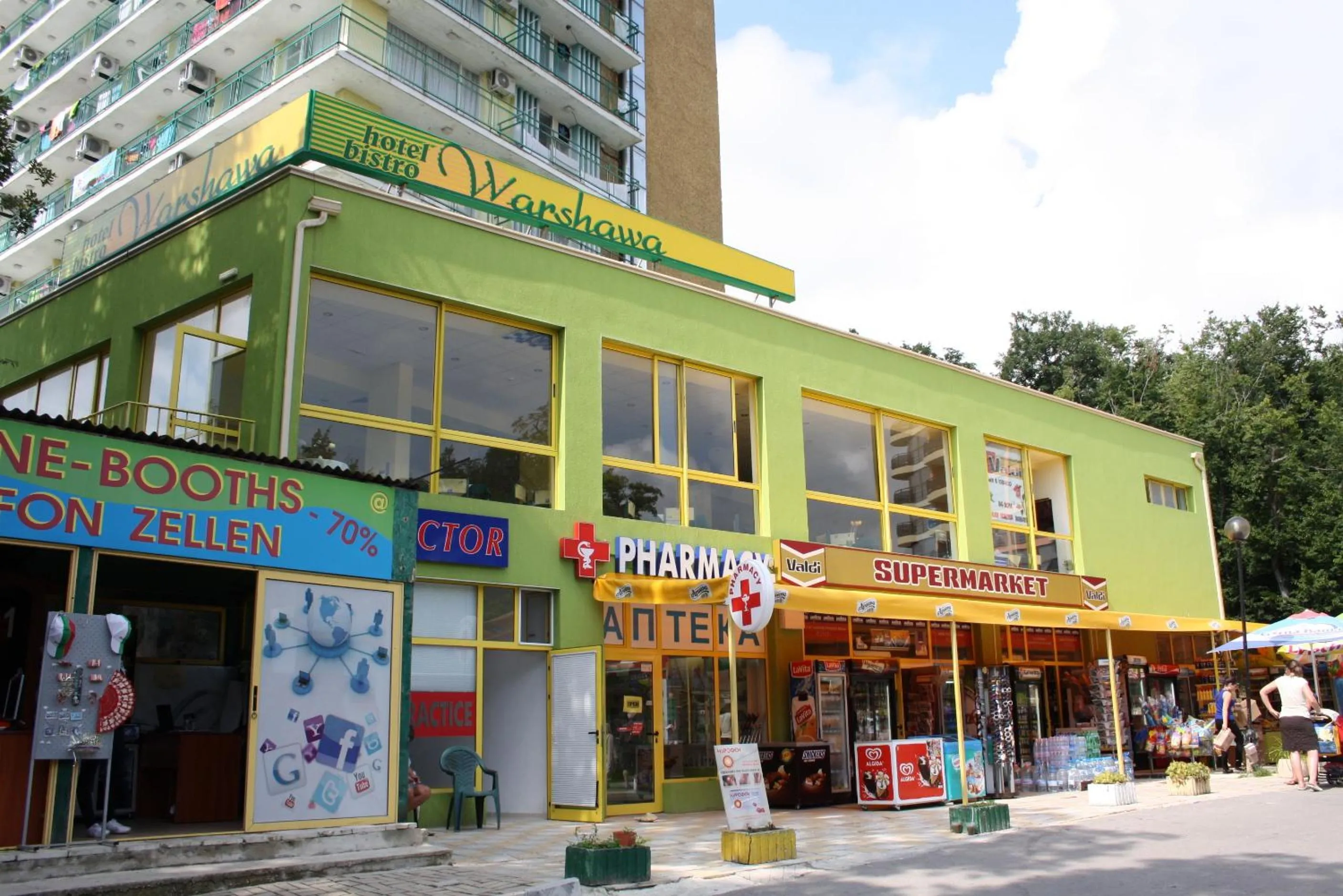 Property building in Sunny Varshava Hotel