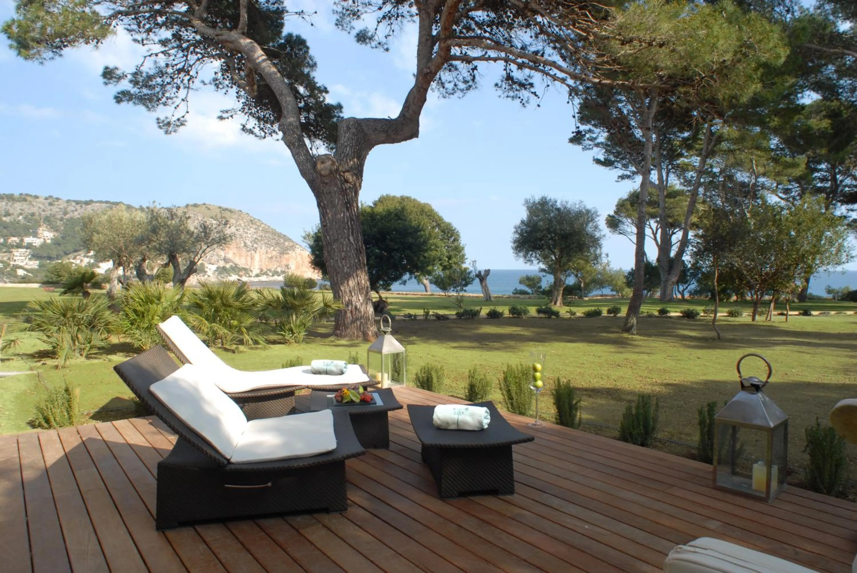 Seating area in Can Simoneta - Adults Only