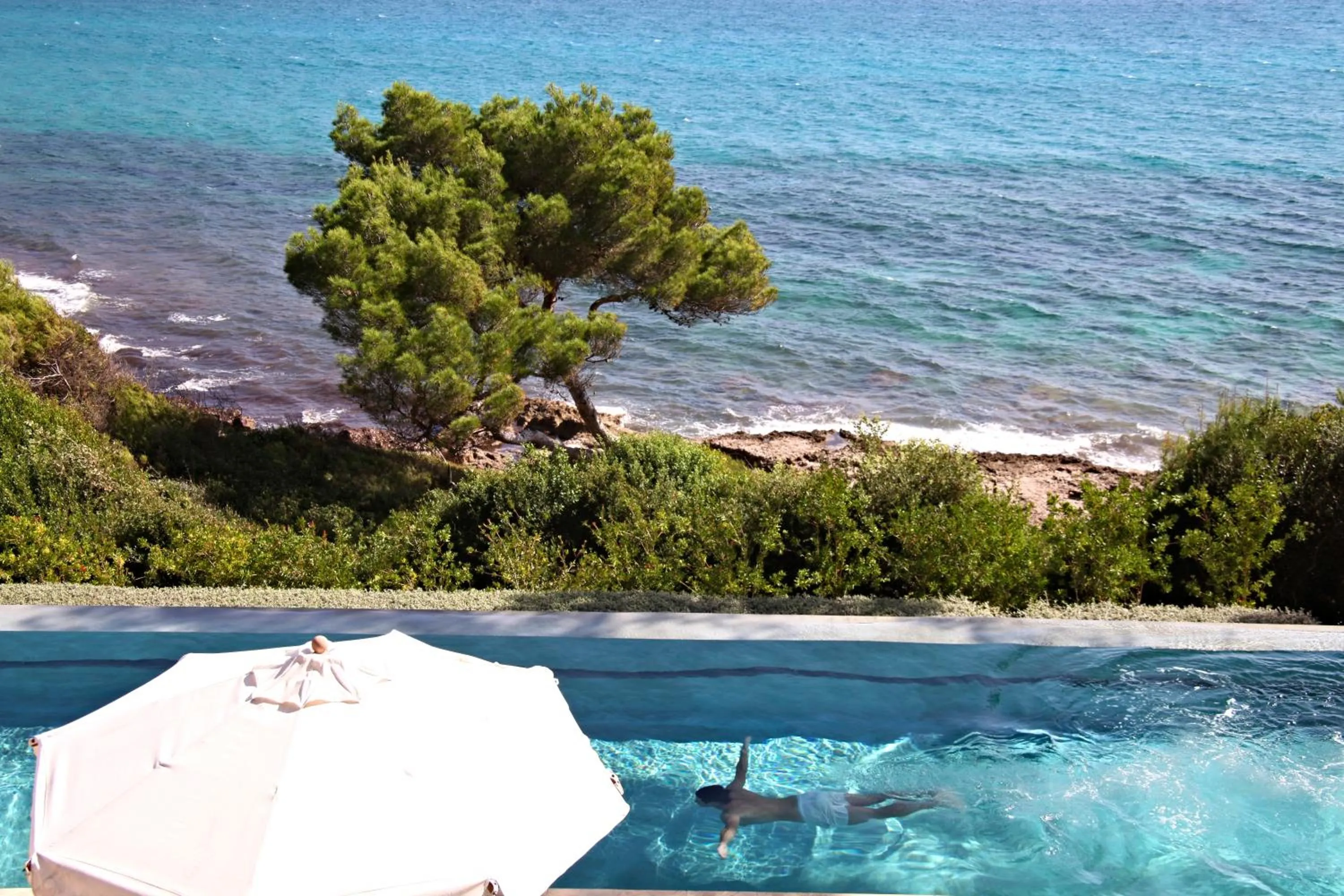 Swimming pool in Can Simoneta - Adults Only