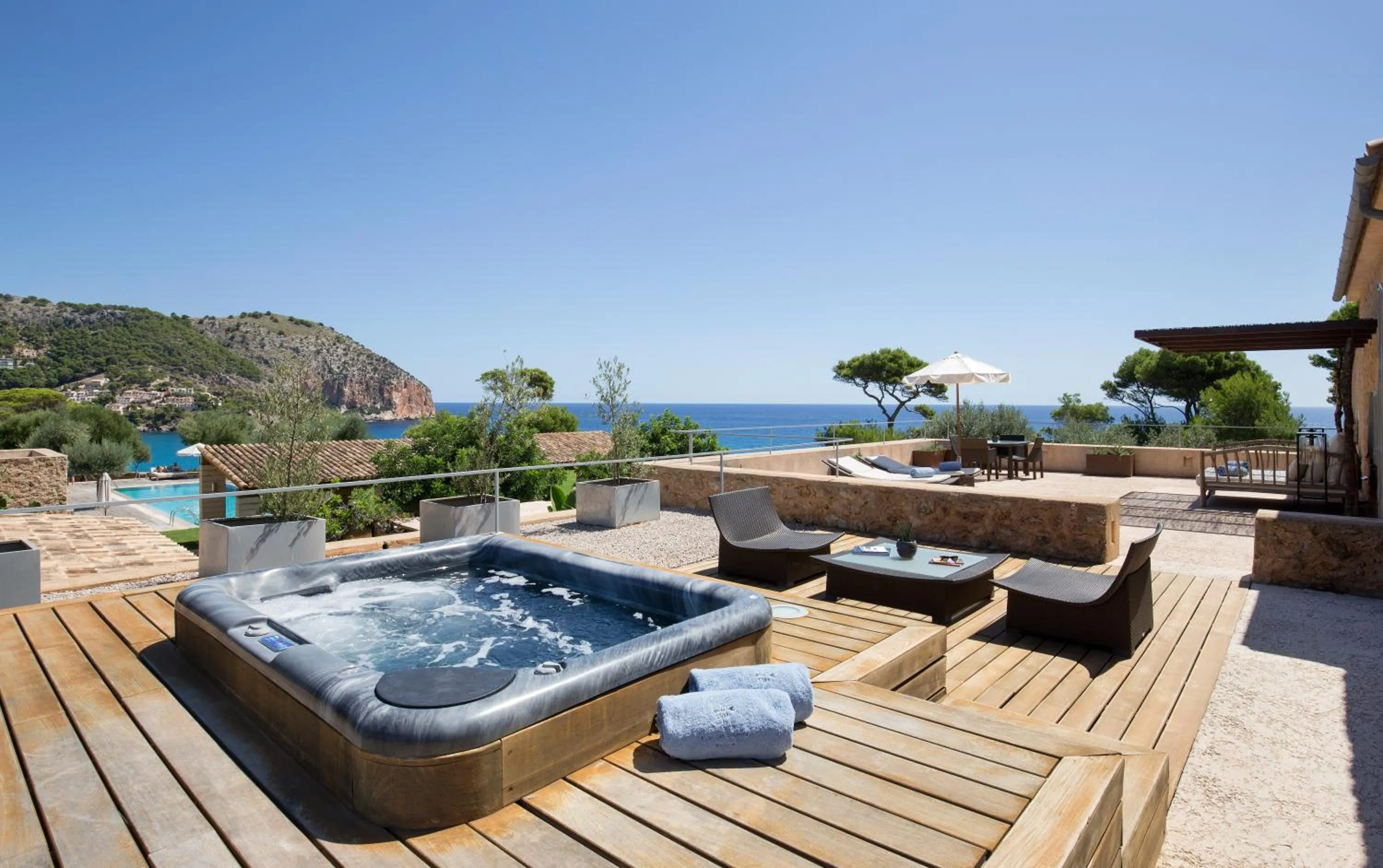 Balcony/Terrace in Can Simoneta - Adults Only