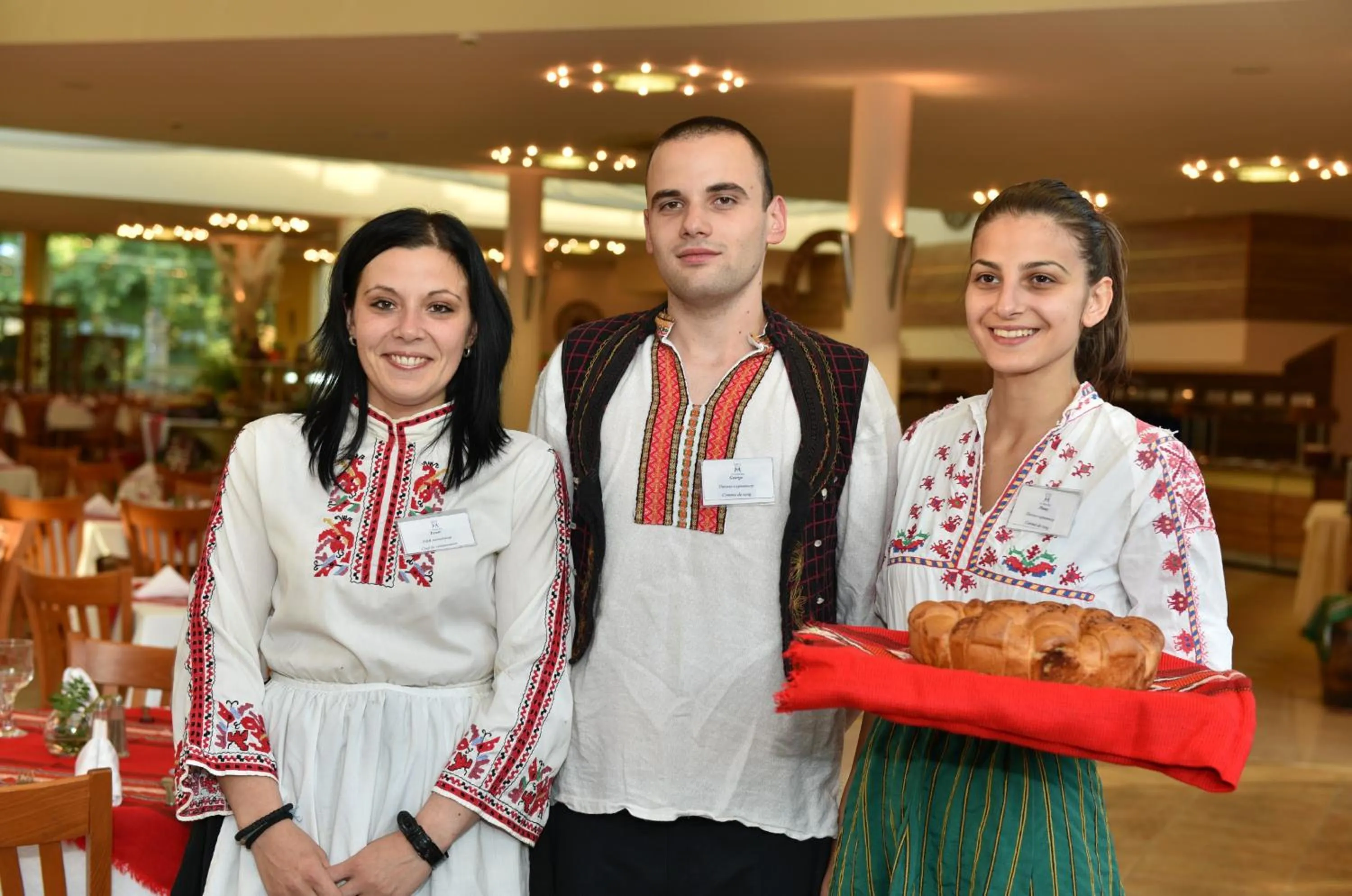 Staff in Les Magnolias Hotel
