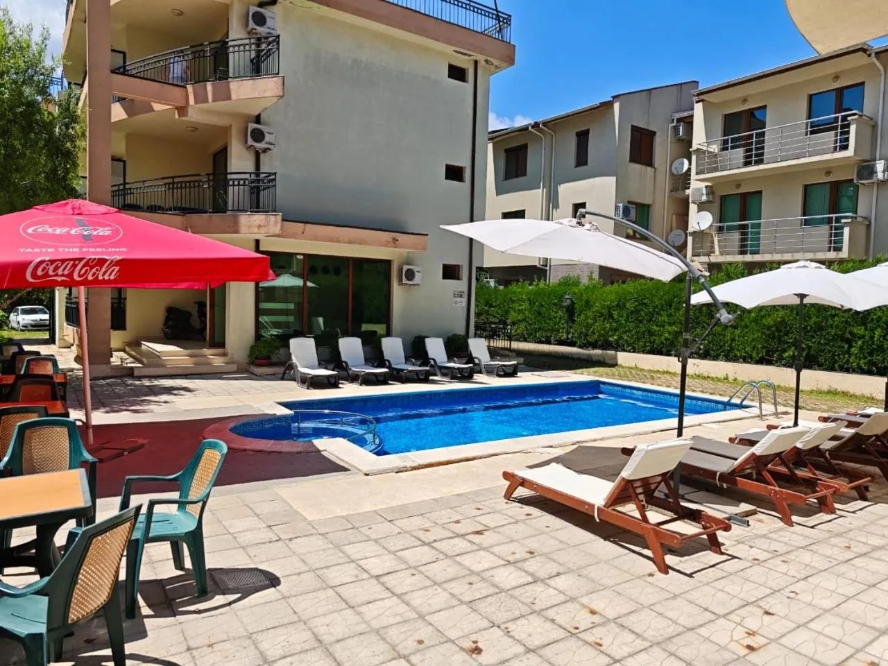 Patio in Serenity Hotel