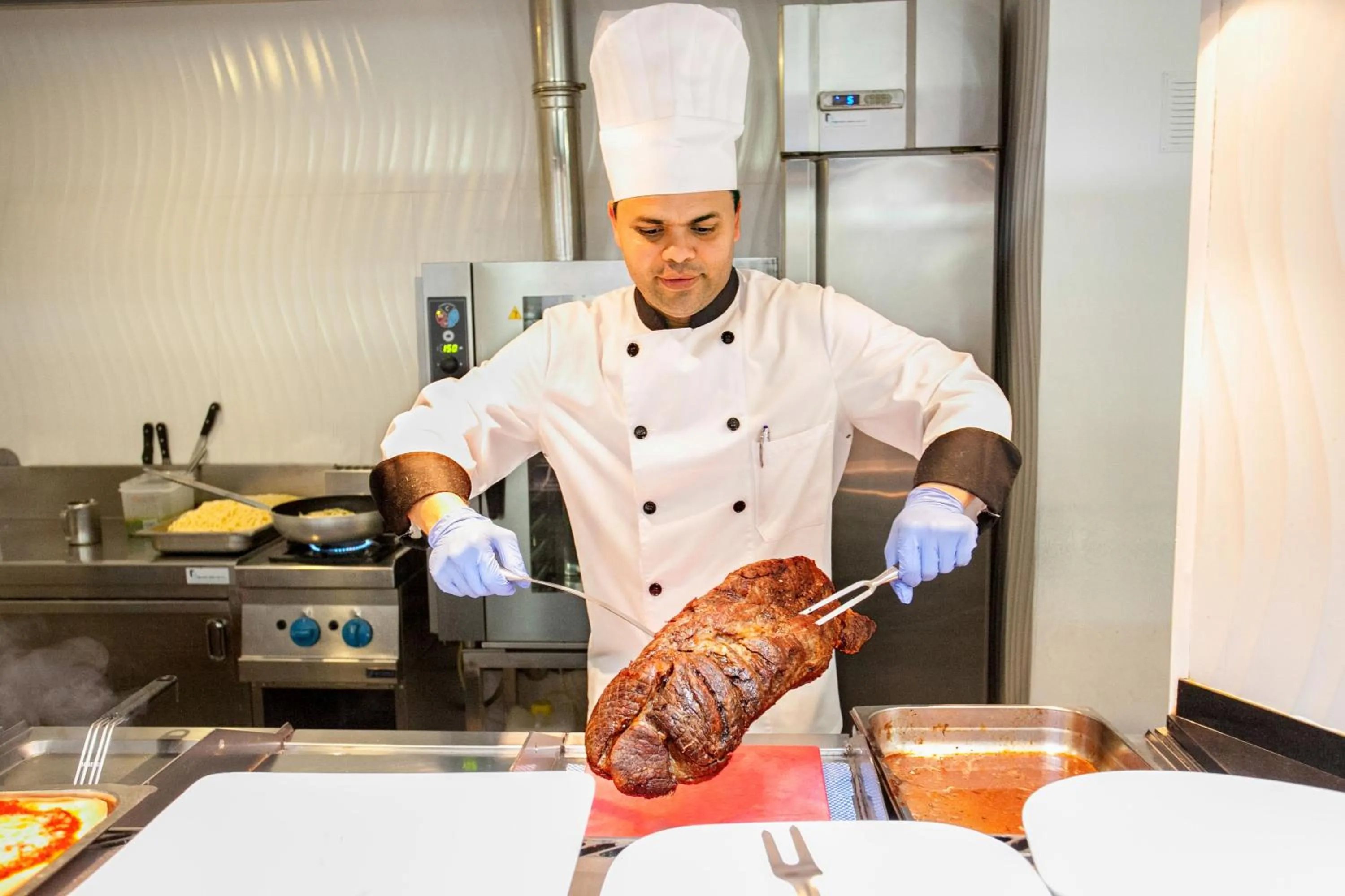 Food close-up in Hotel Morlans
