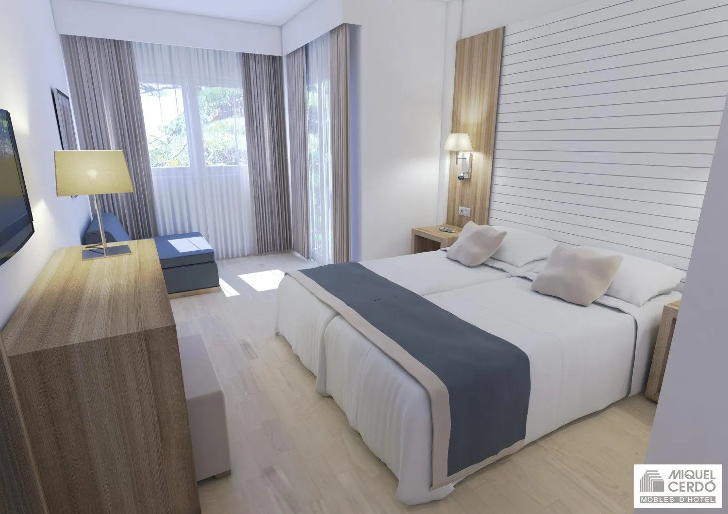 Photo of the whole room, Bed in Hotel Morlans