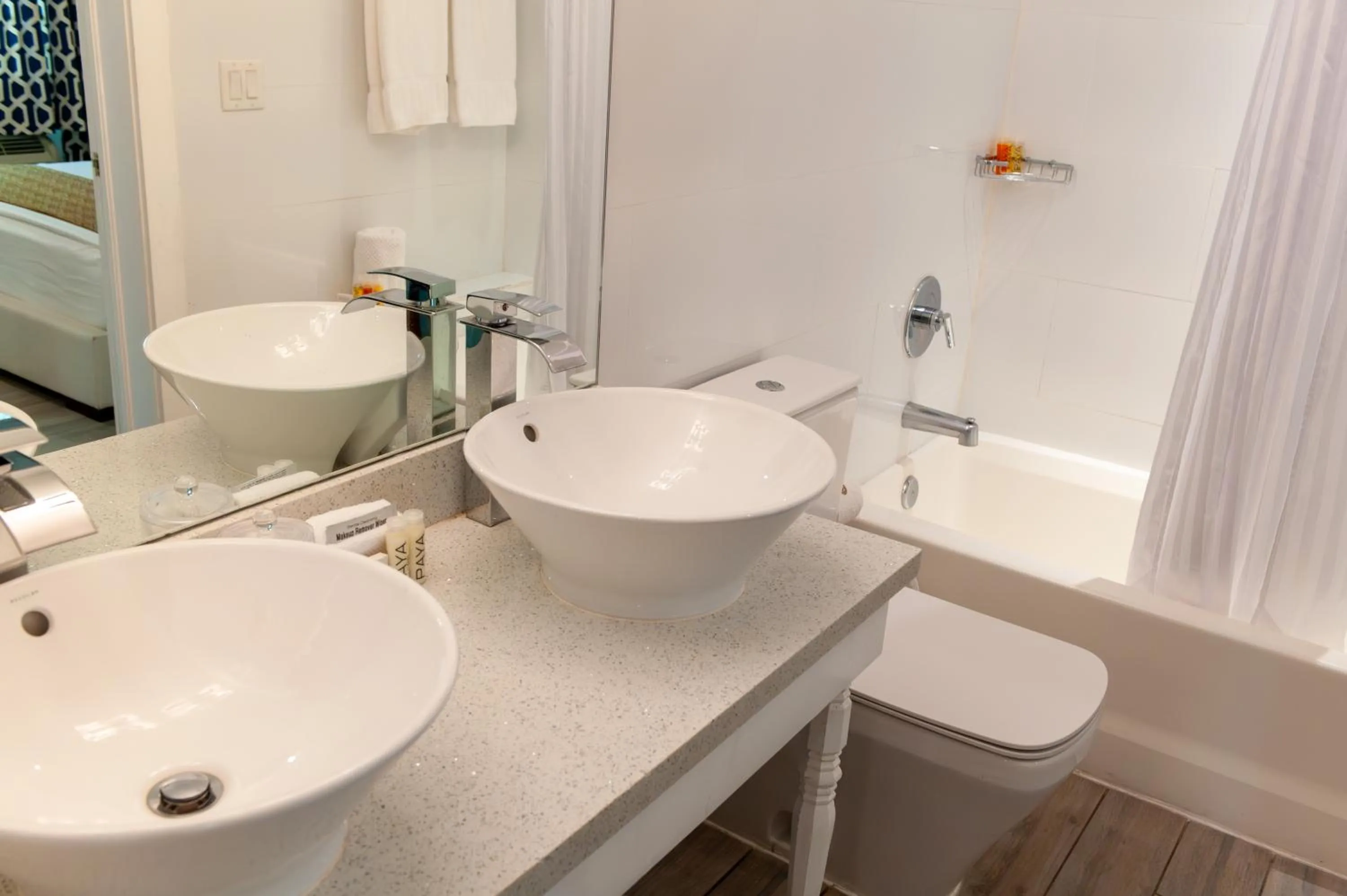 Toilet in Oceanside Hotel and Suites