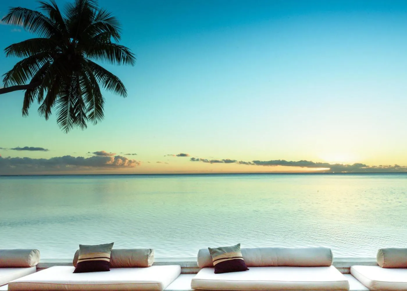 Sea view in Moorea Beach Lodge