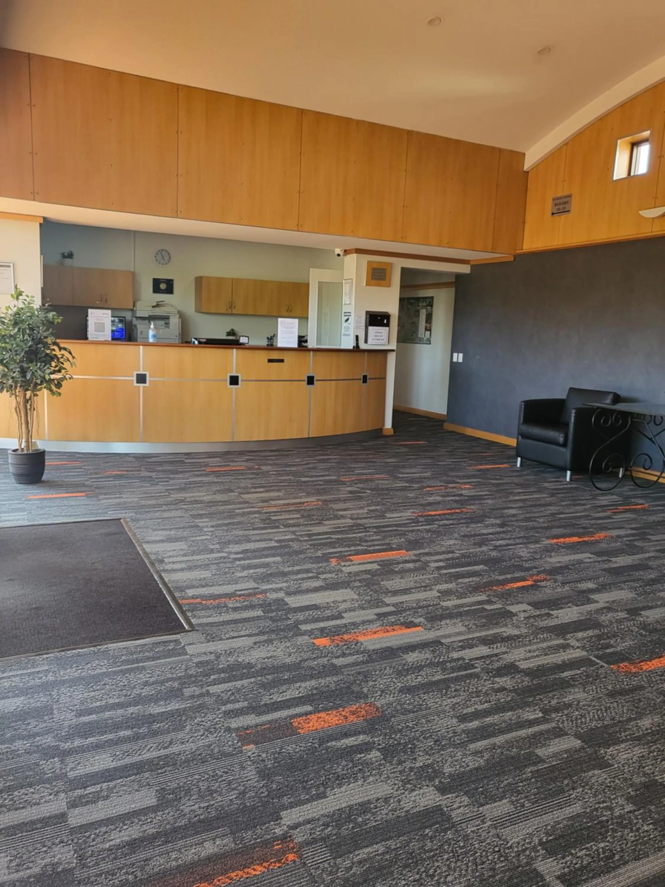 Lobby or reception in Banksia Motel