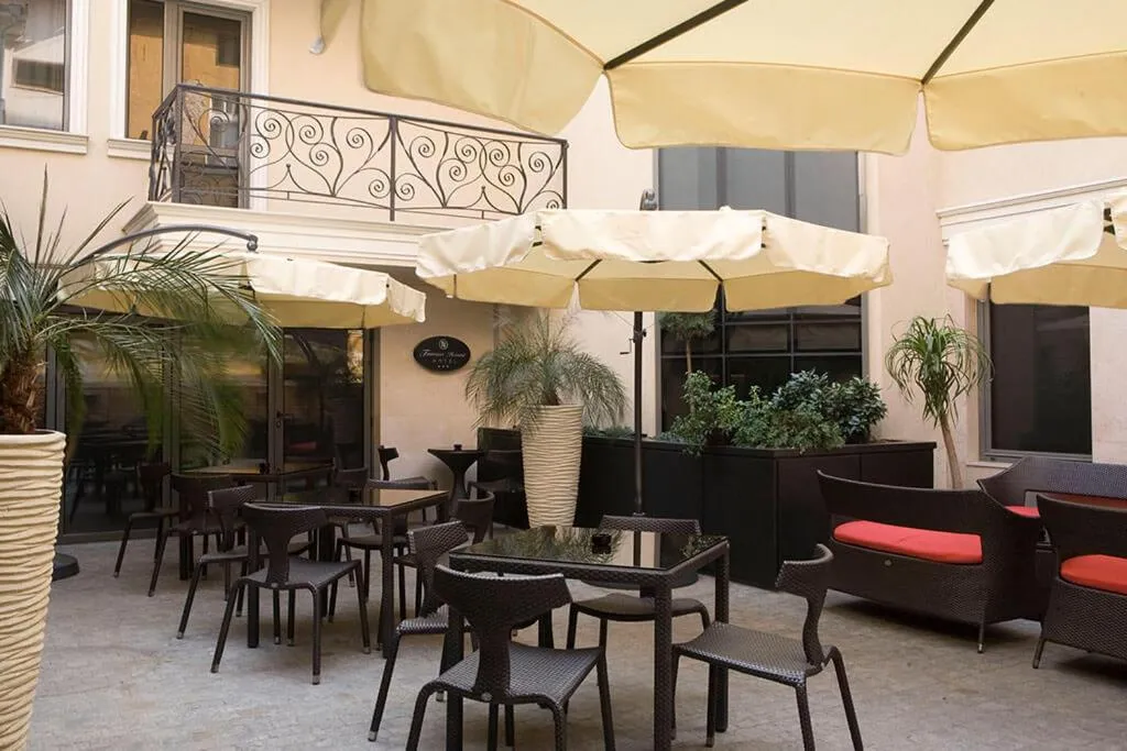 Seating area in Famous House