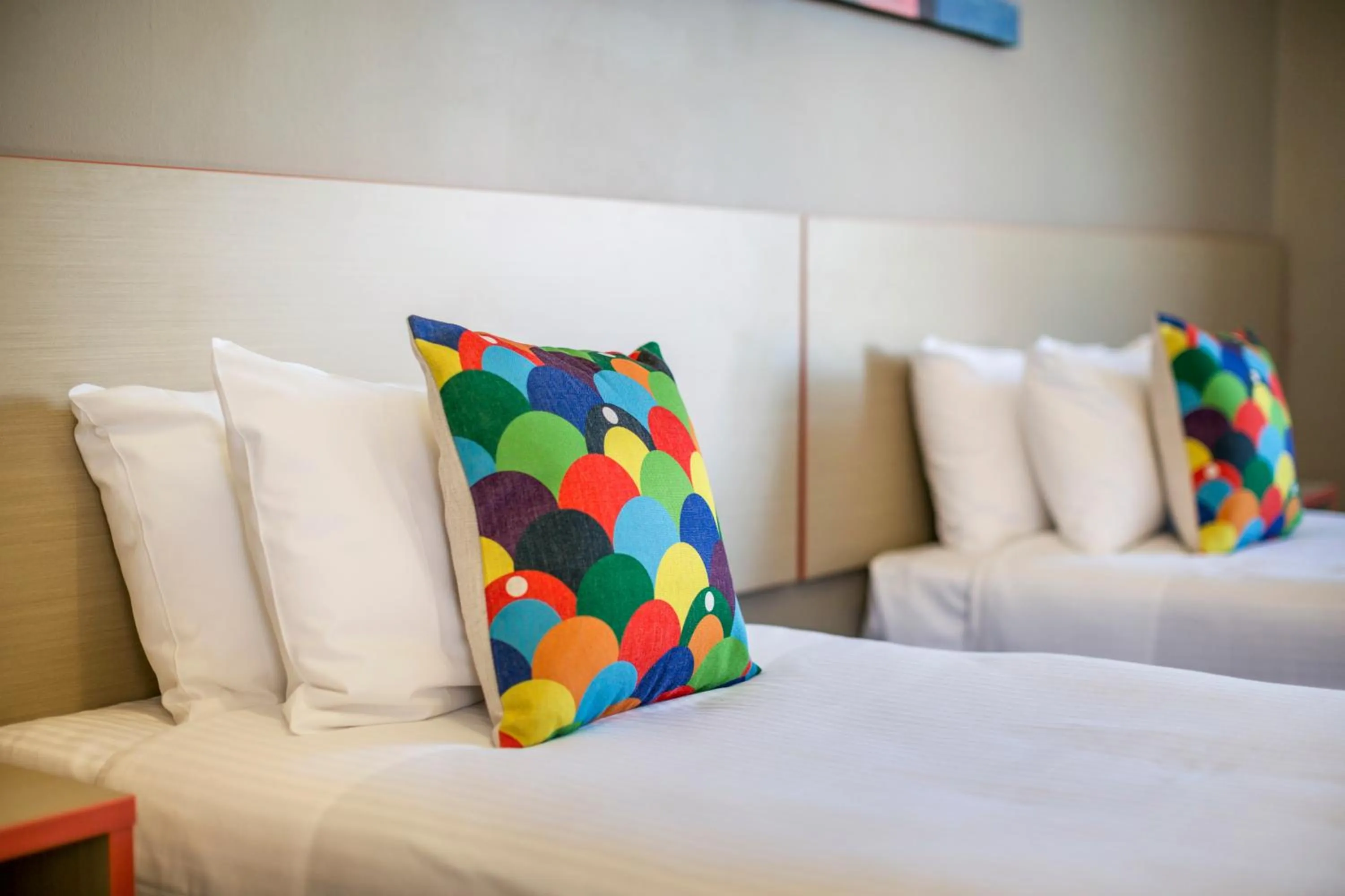 Decorative detail, Bed in Granville Hotel