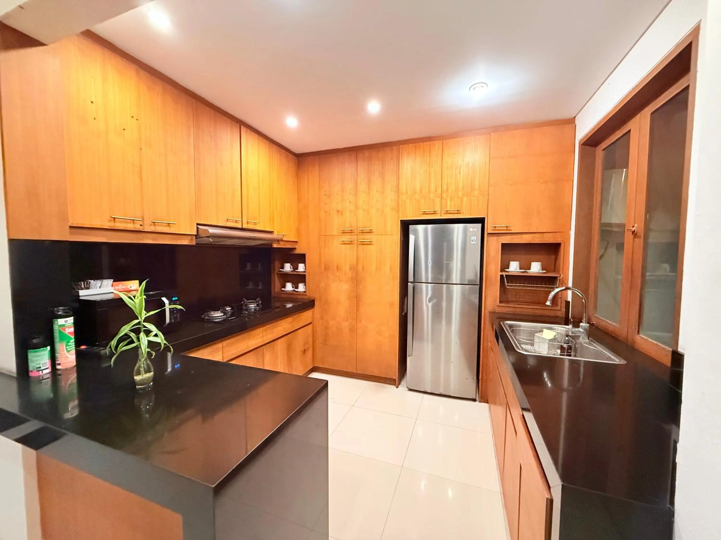 Kitchen or kitchenette in Villa Kim Seminyak