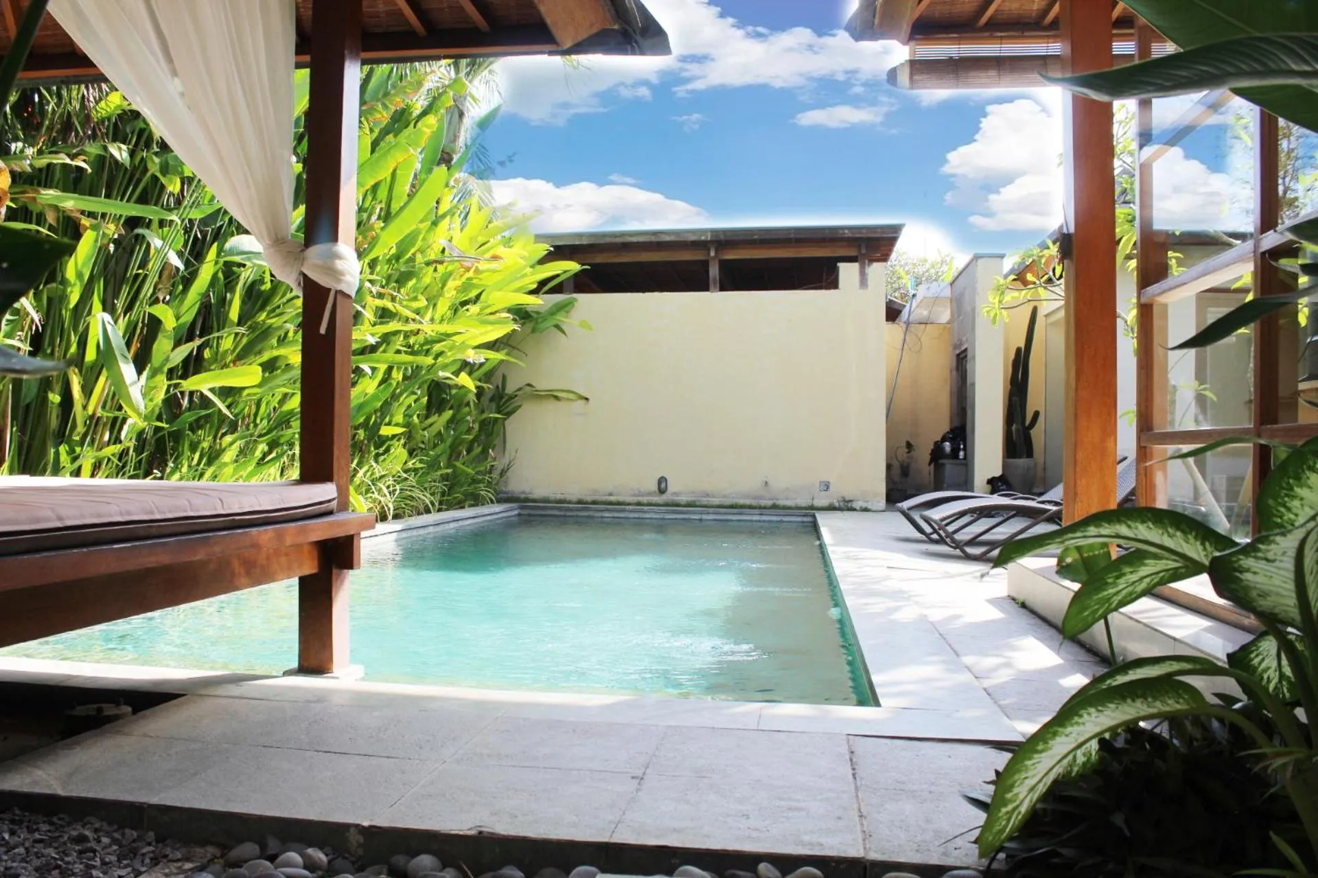 Garden view in Villa Kim Seminyak