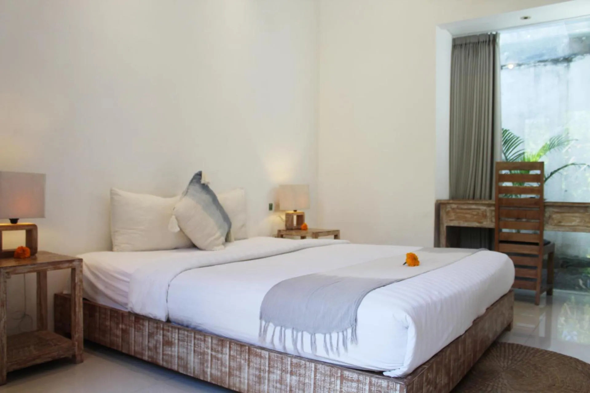 Bed in Villa Kim Seminyak