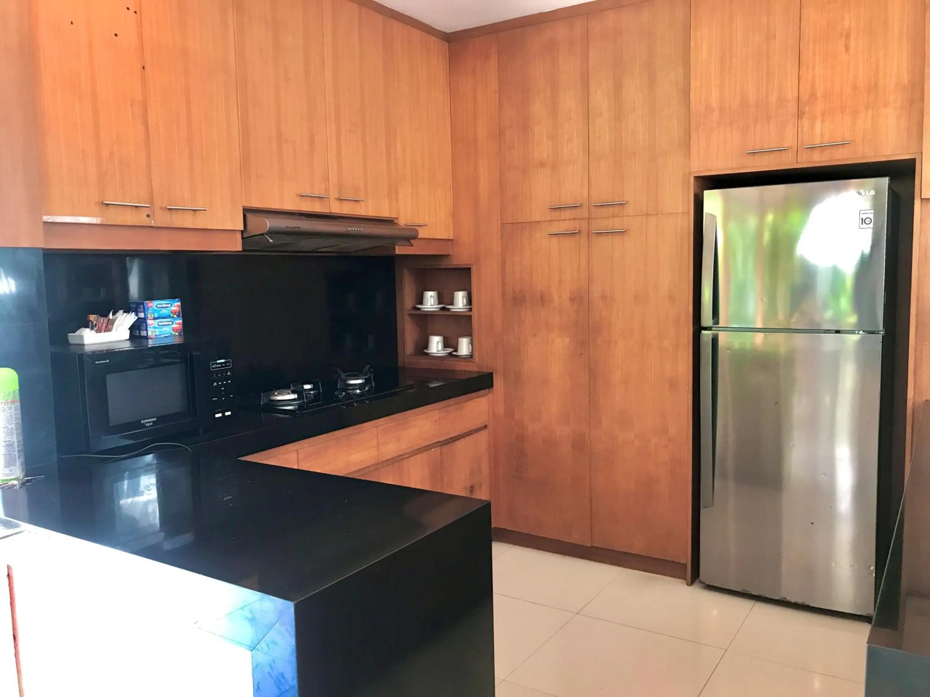 Kitchen or kitchenette in Villa Kim Seminyak