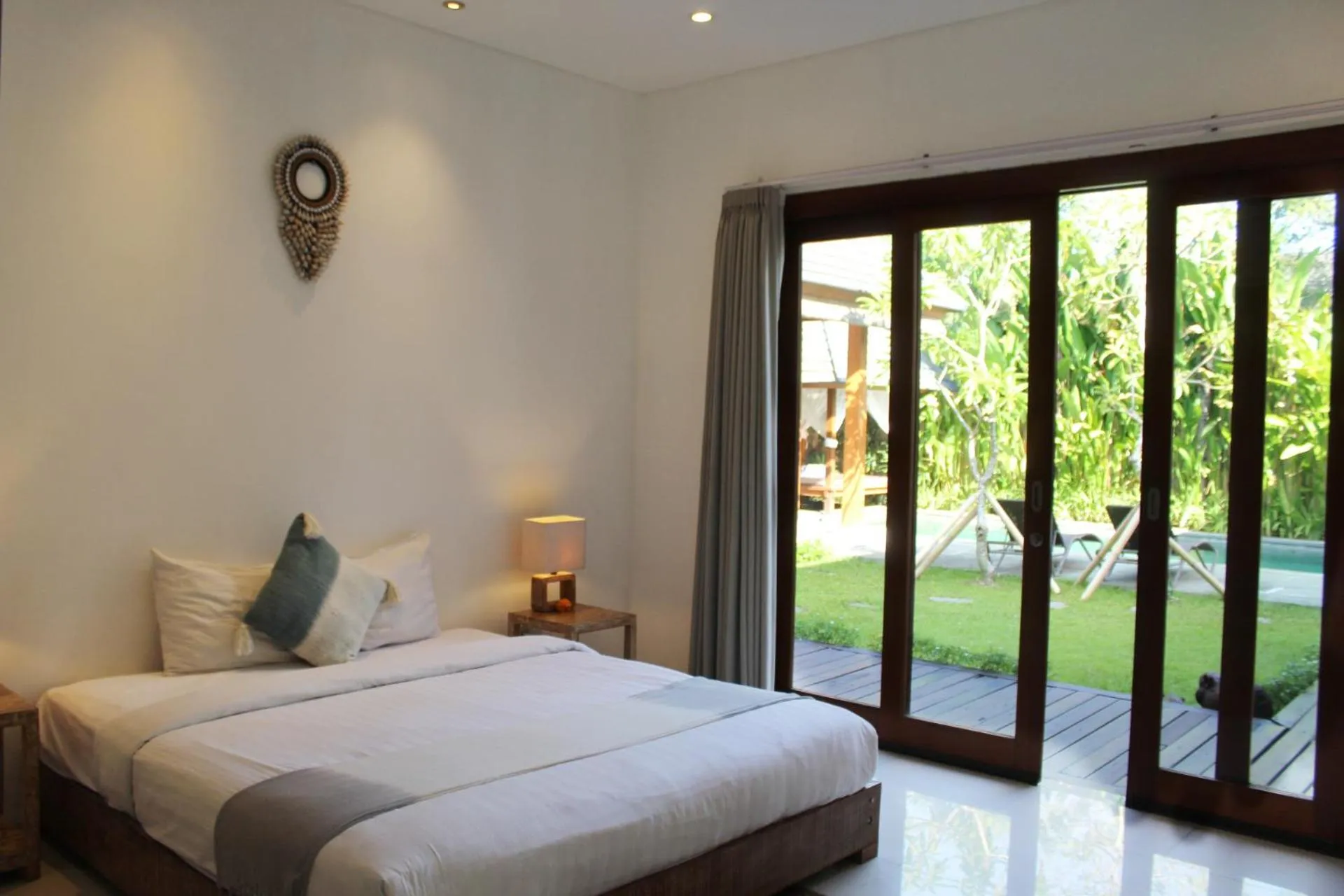 Bed in Villa Kim Seminyak