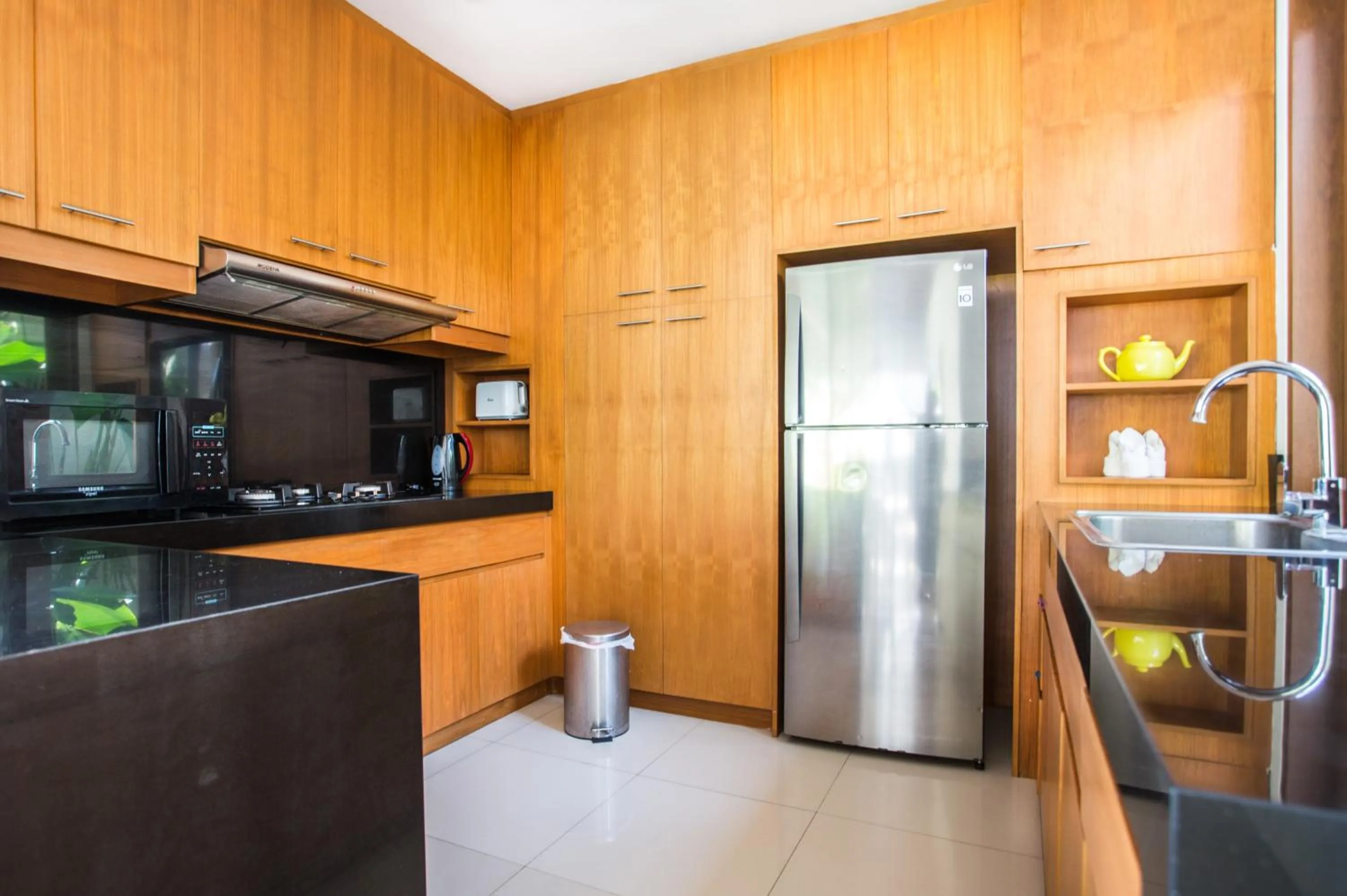 Kitchen or kitchenette in Villa Kim Seminyak