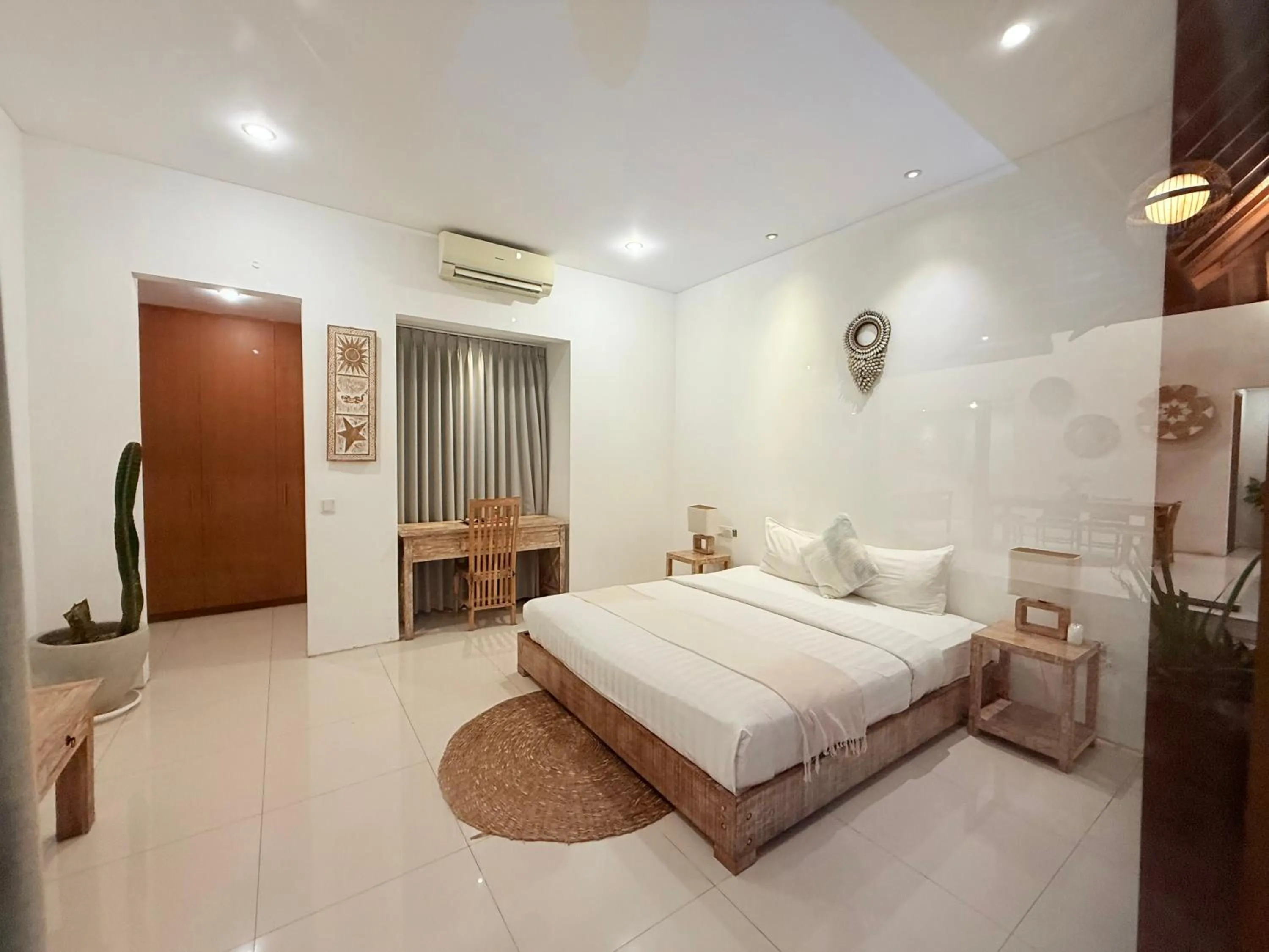 Bedroom, Bed in Villa Kim Seminyak