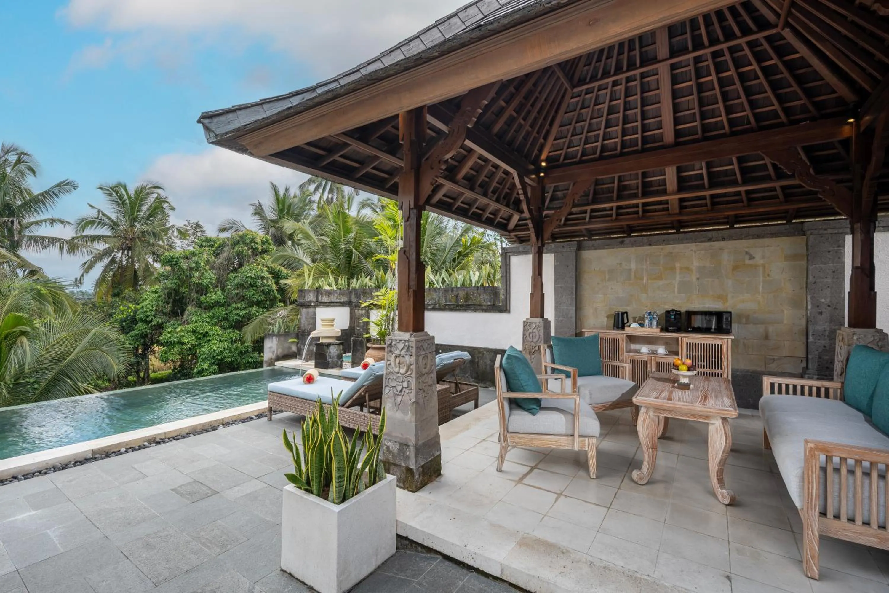 Balcony/Terrace in Visesa Ubud Resort